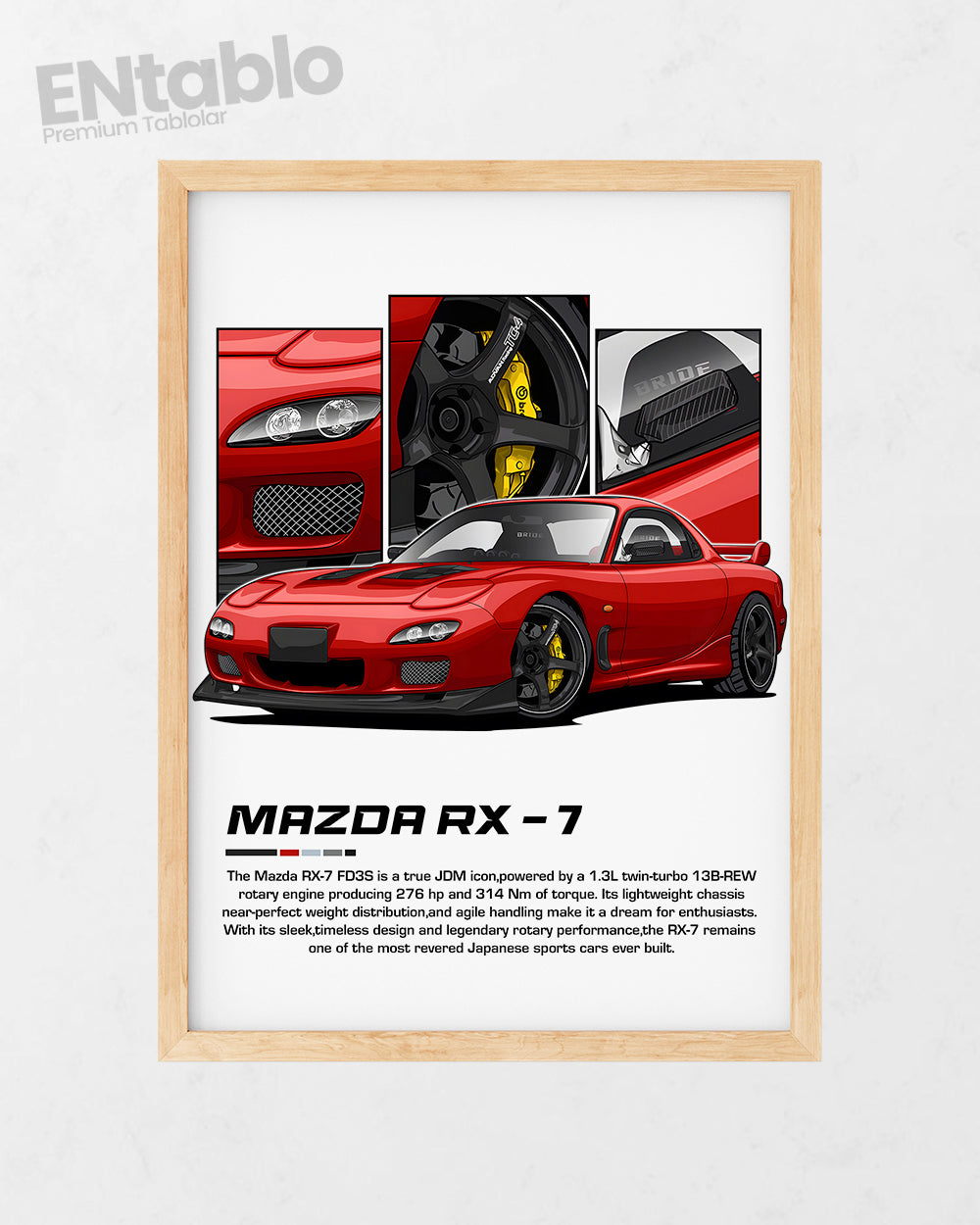 Mazda RX-7 Tasarım Tablo