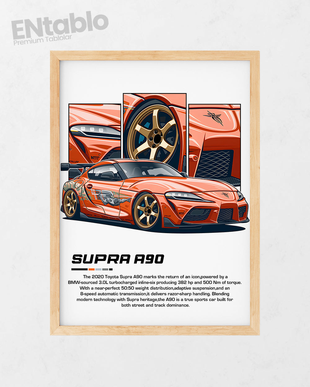 Supra A90 Tasarım Tablo