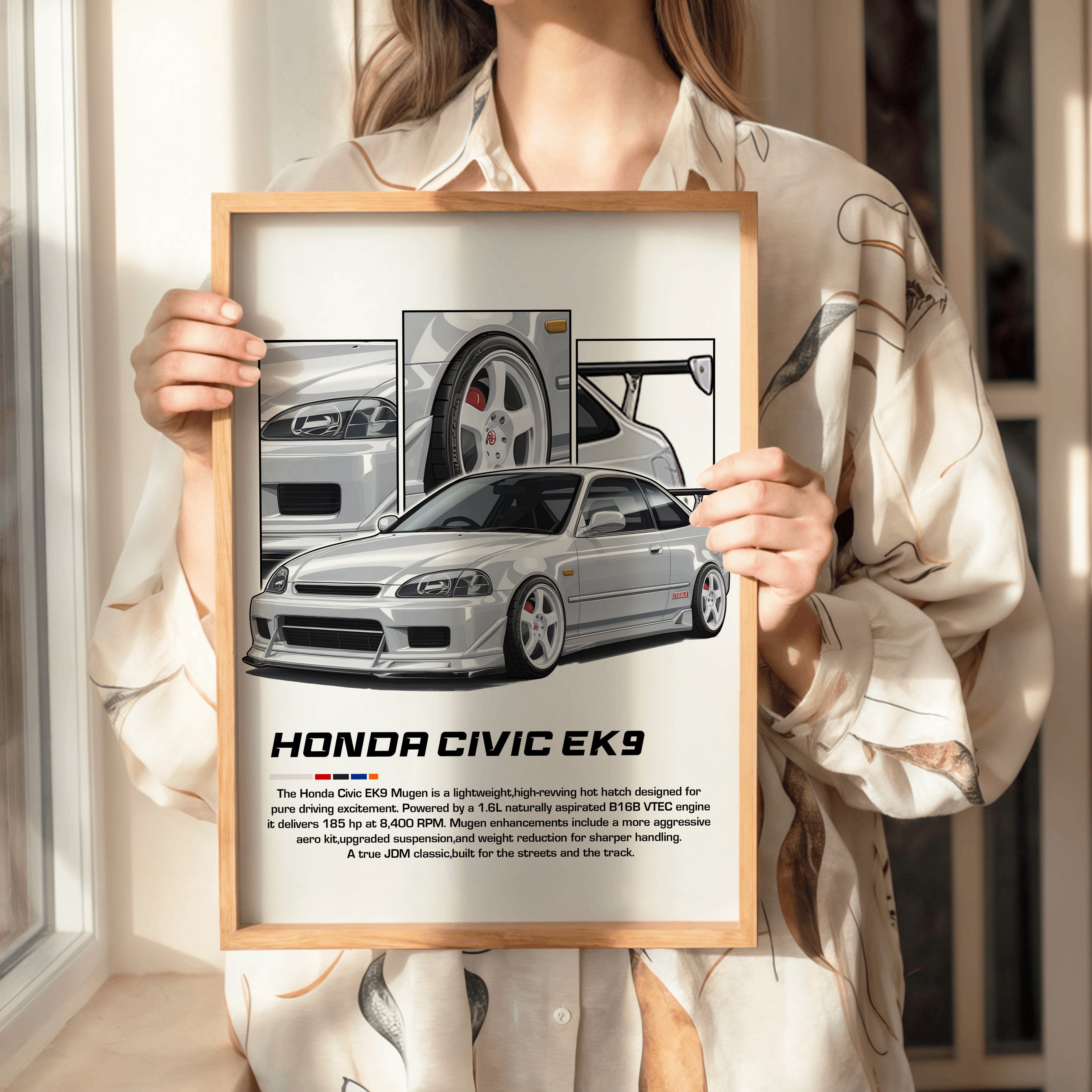 Honda Civic EK9 Tasarım Tablo