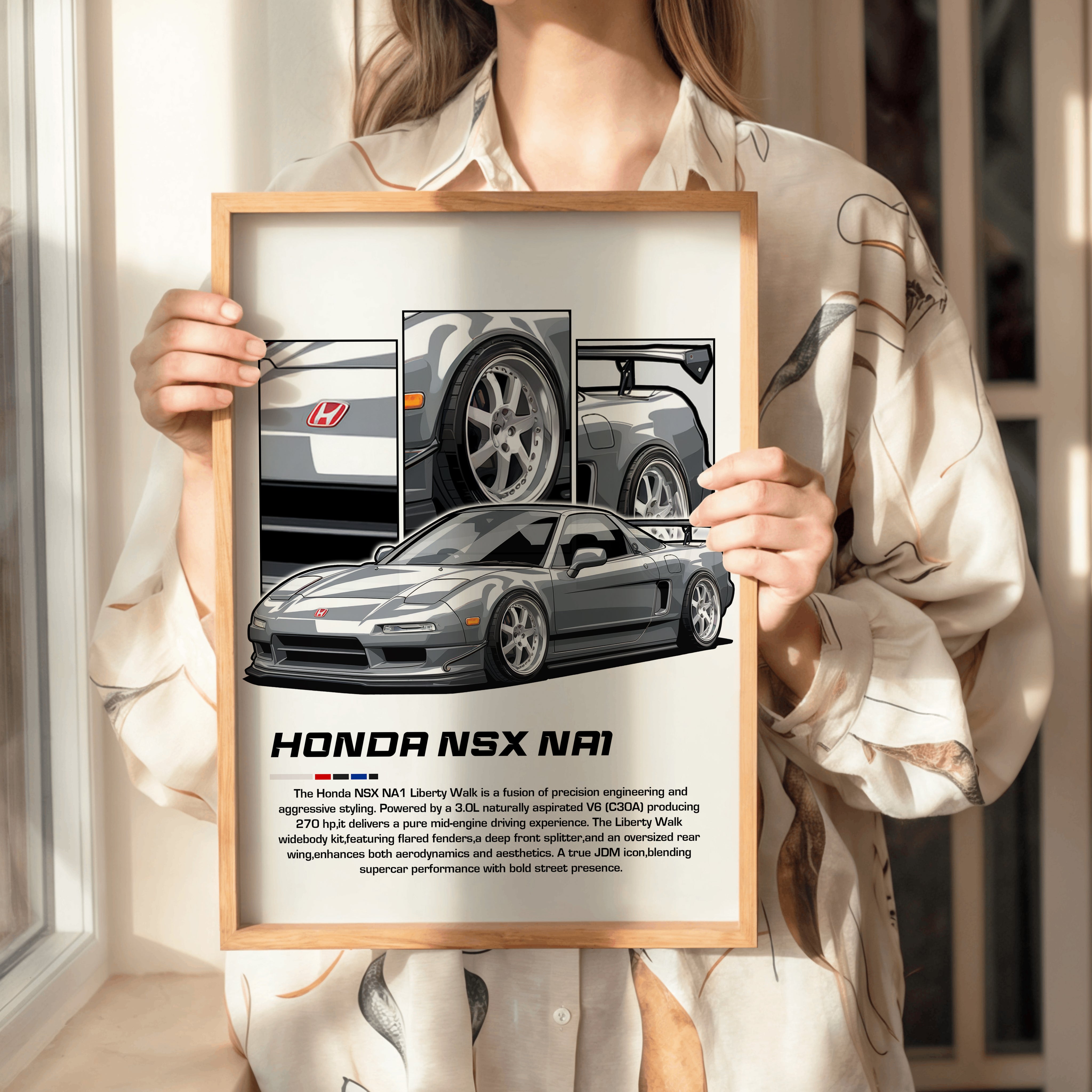Honda Civic NSX NA1 Tasarım Tablo