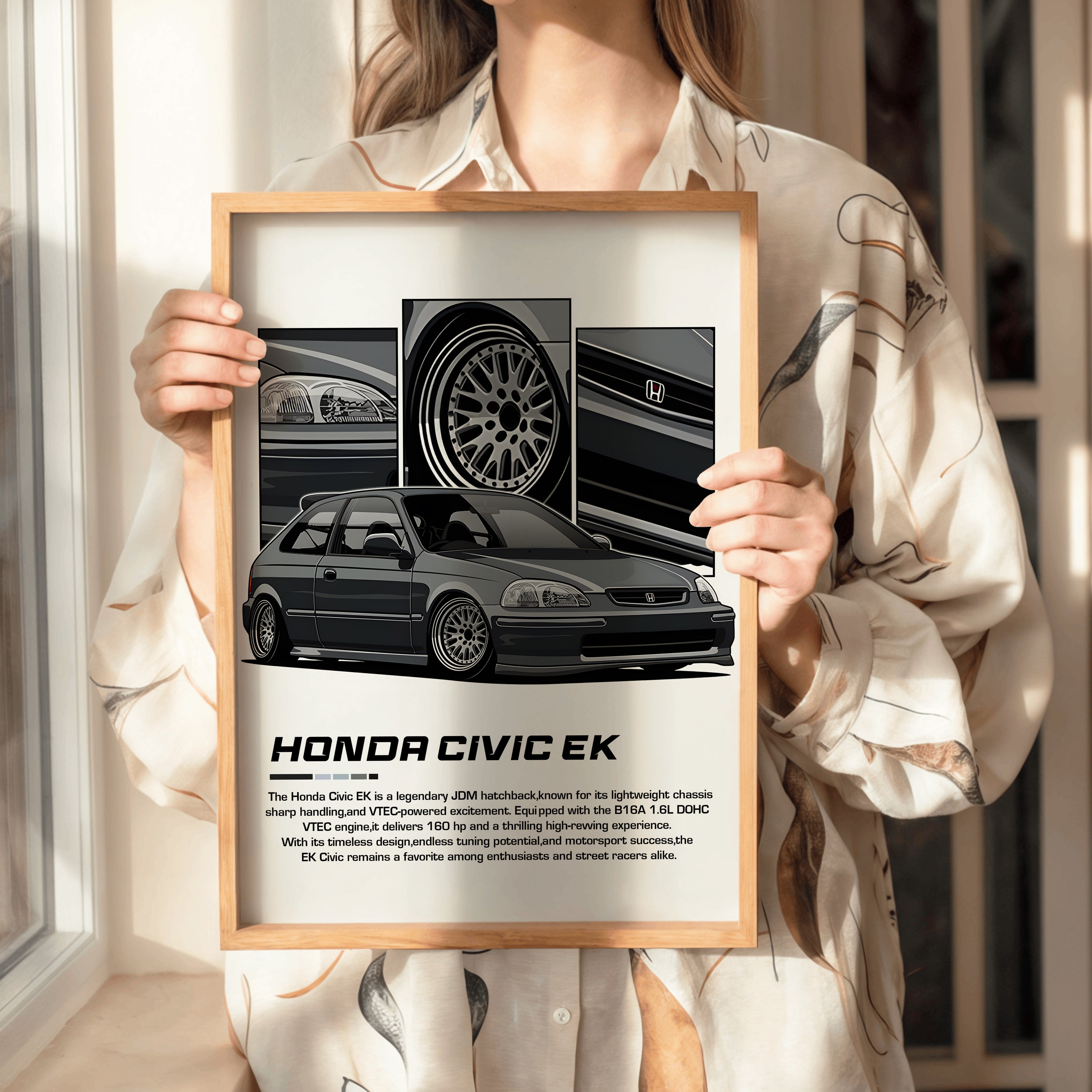 Honda Civic EK Tasarım Tablo