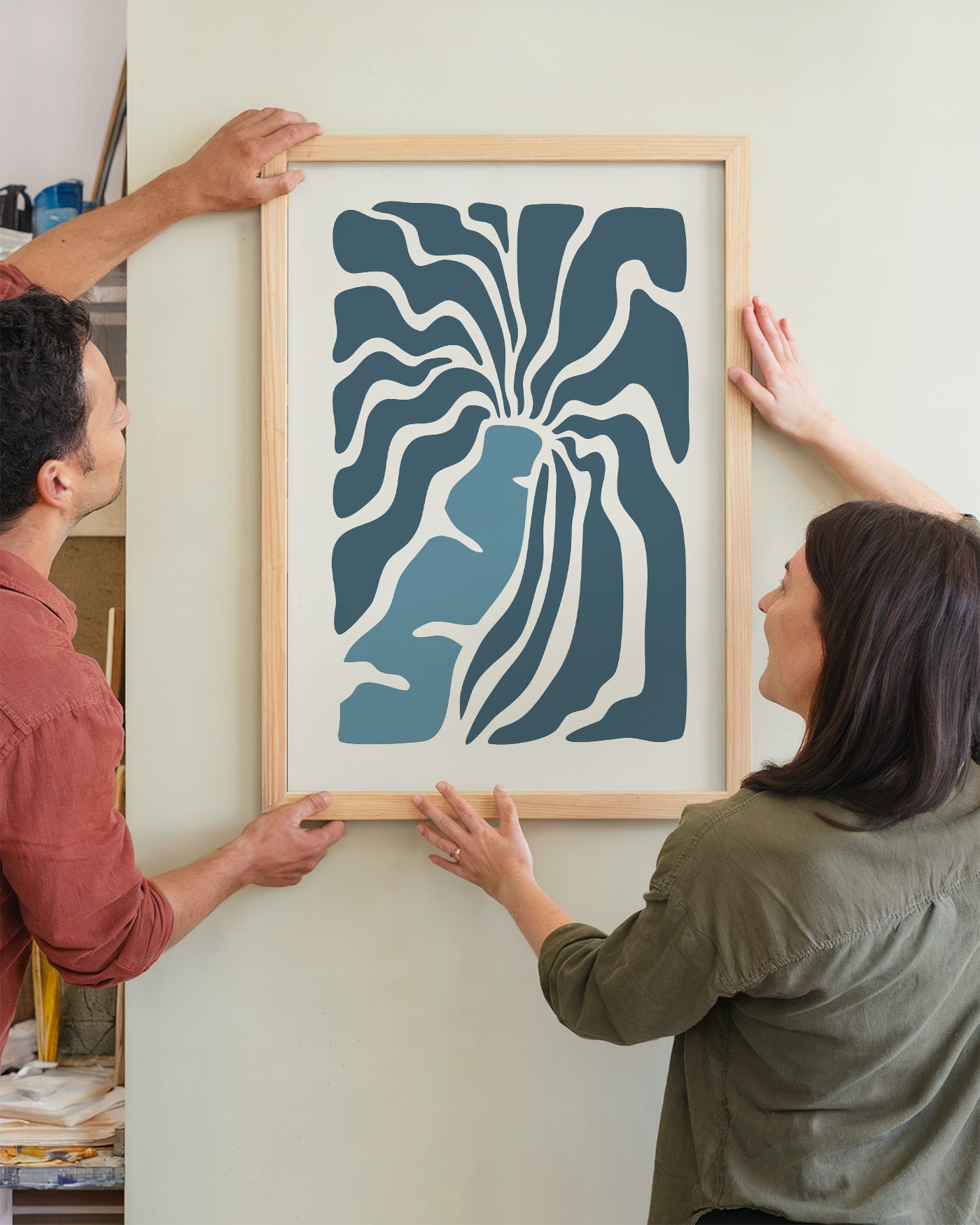 Mavi Dalga Tasarım Tablo