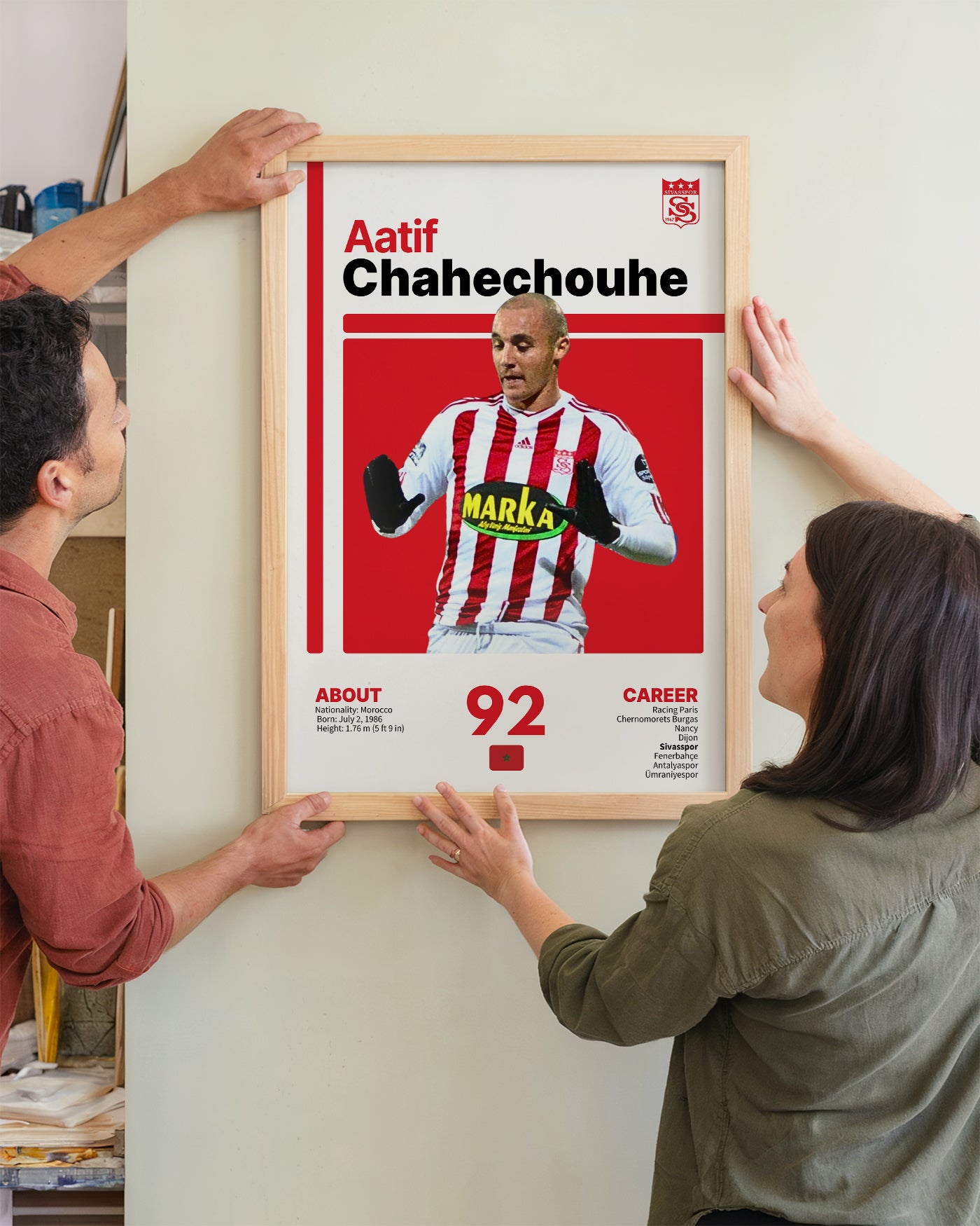 Aatif Chahechouhe Sivasspor Tasarım Tablo