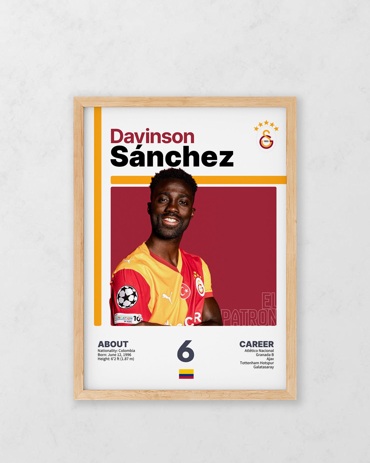 Davinson Sanchez X Tasarım Tablo