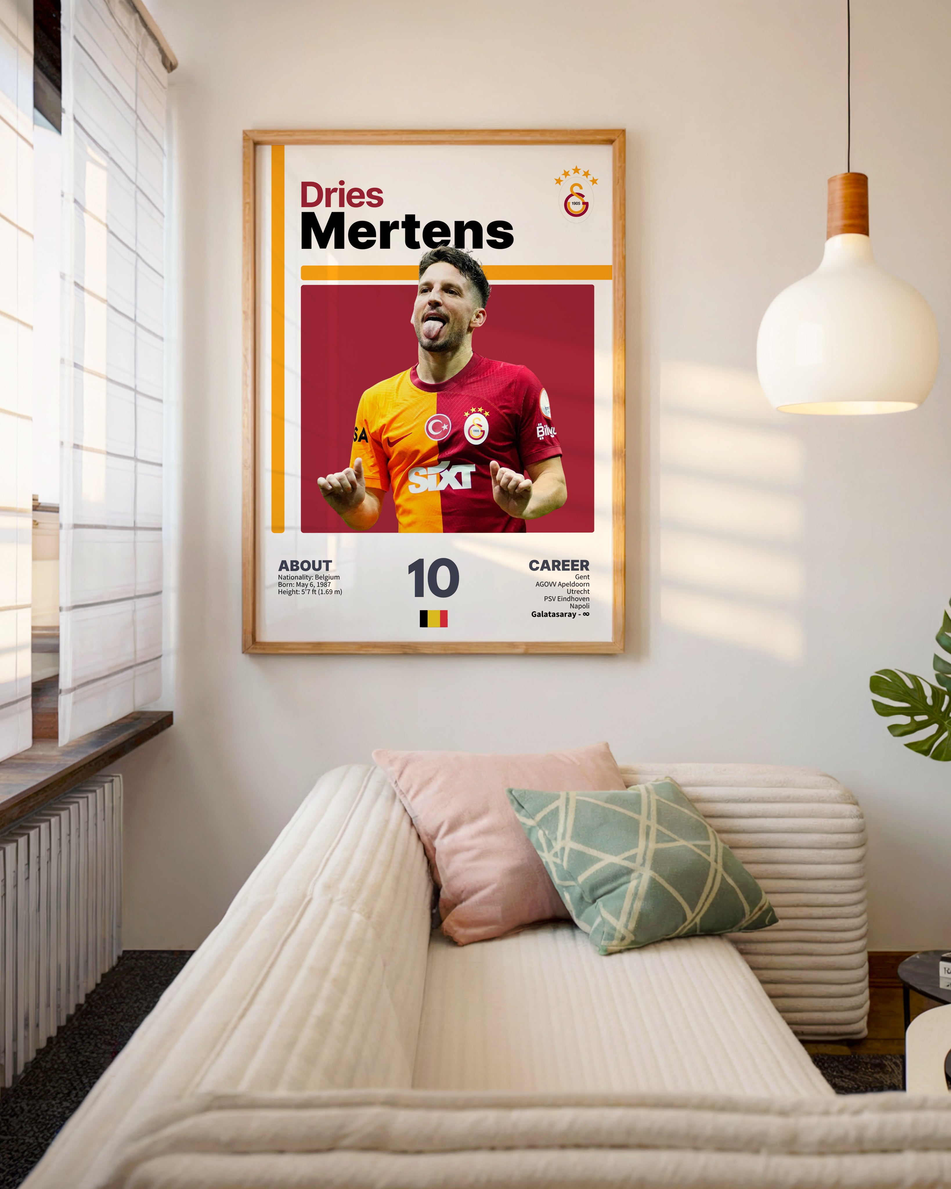 Dries Mertens X Tasarım Tablo