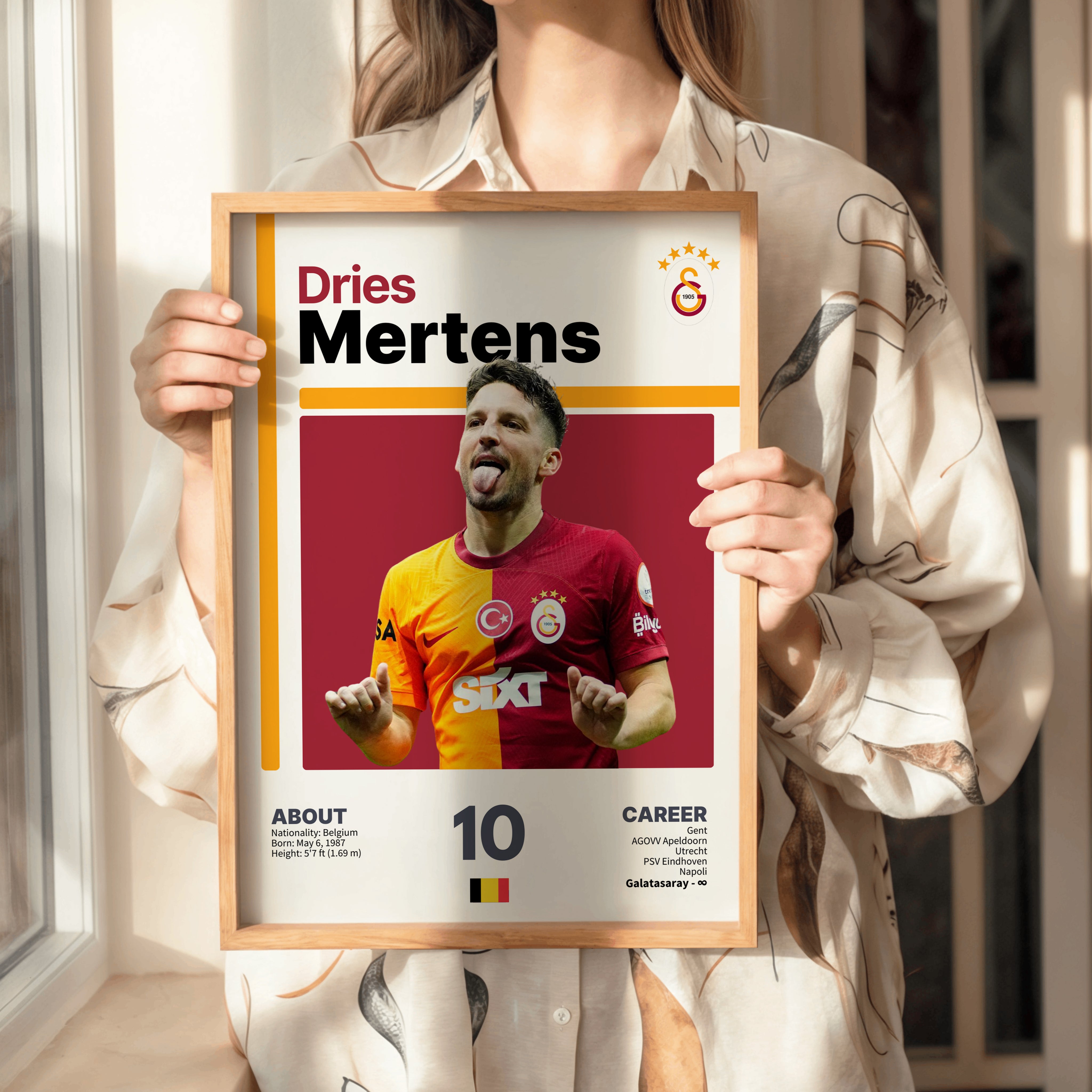 Dries Mertens X Tasarım Tablo