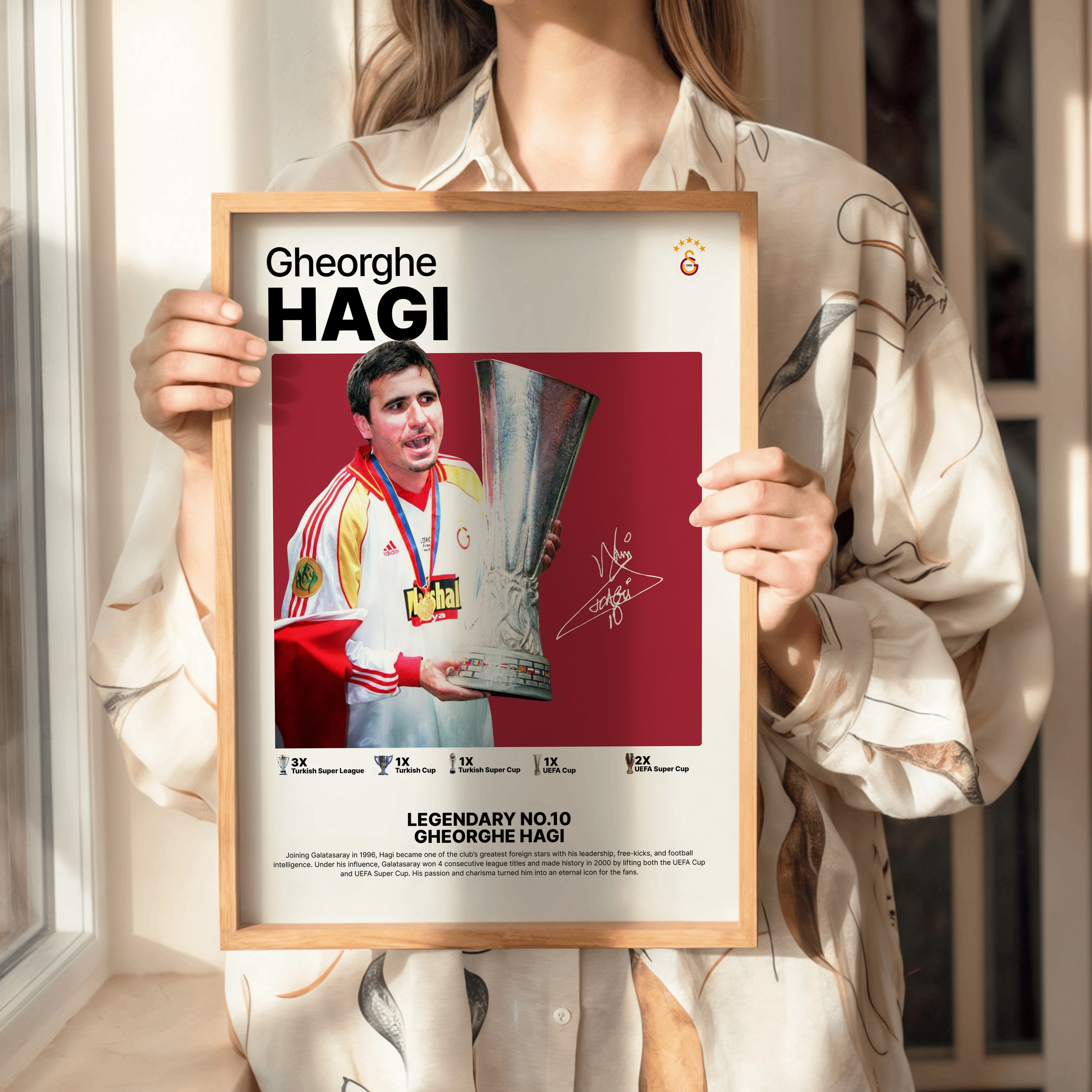 George Hagi Dijital İmzalı Tasarım Tablo