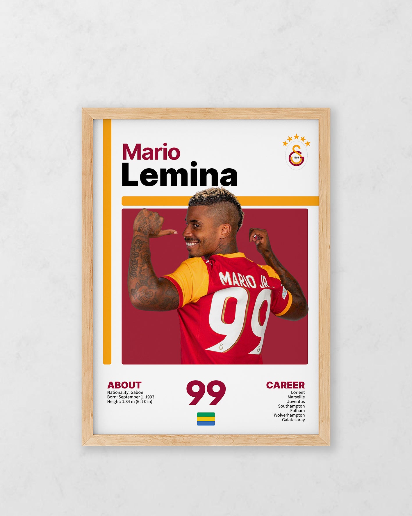 Mario Lemina Series Tasarım Tablo