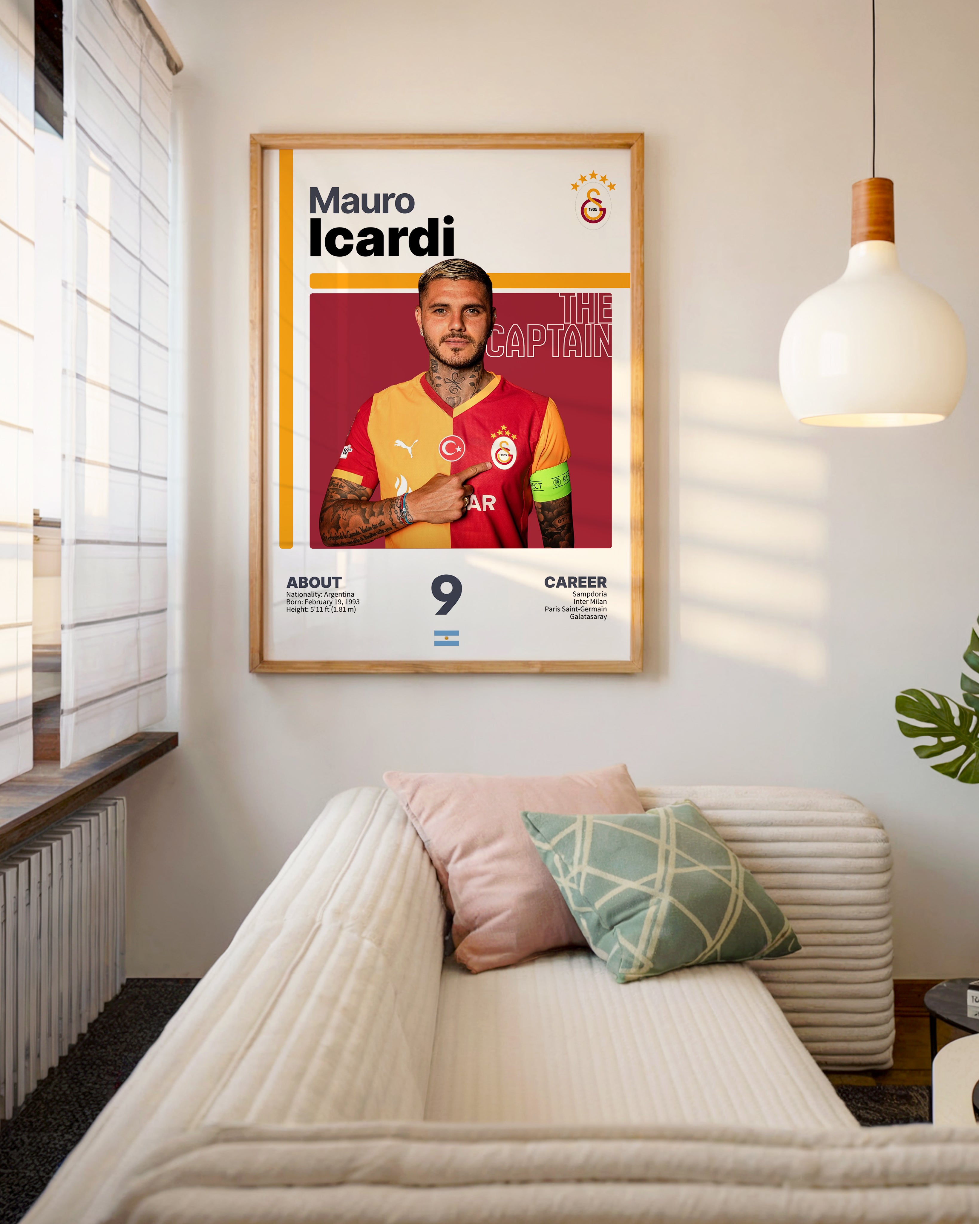 Mauro Icardi X Tasarım Tablo