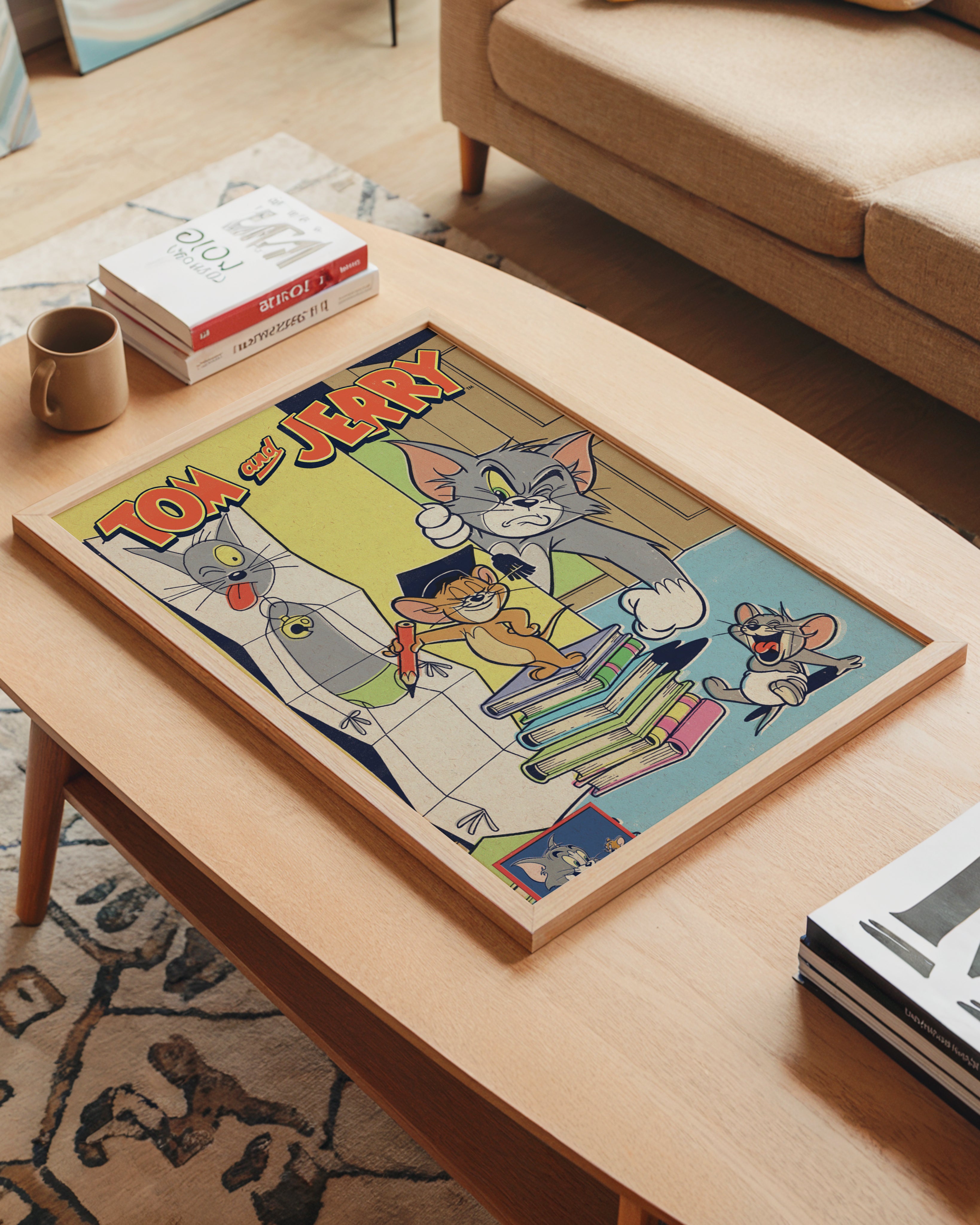 Tom ve Jerry Tasarım Tablo