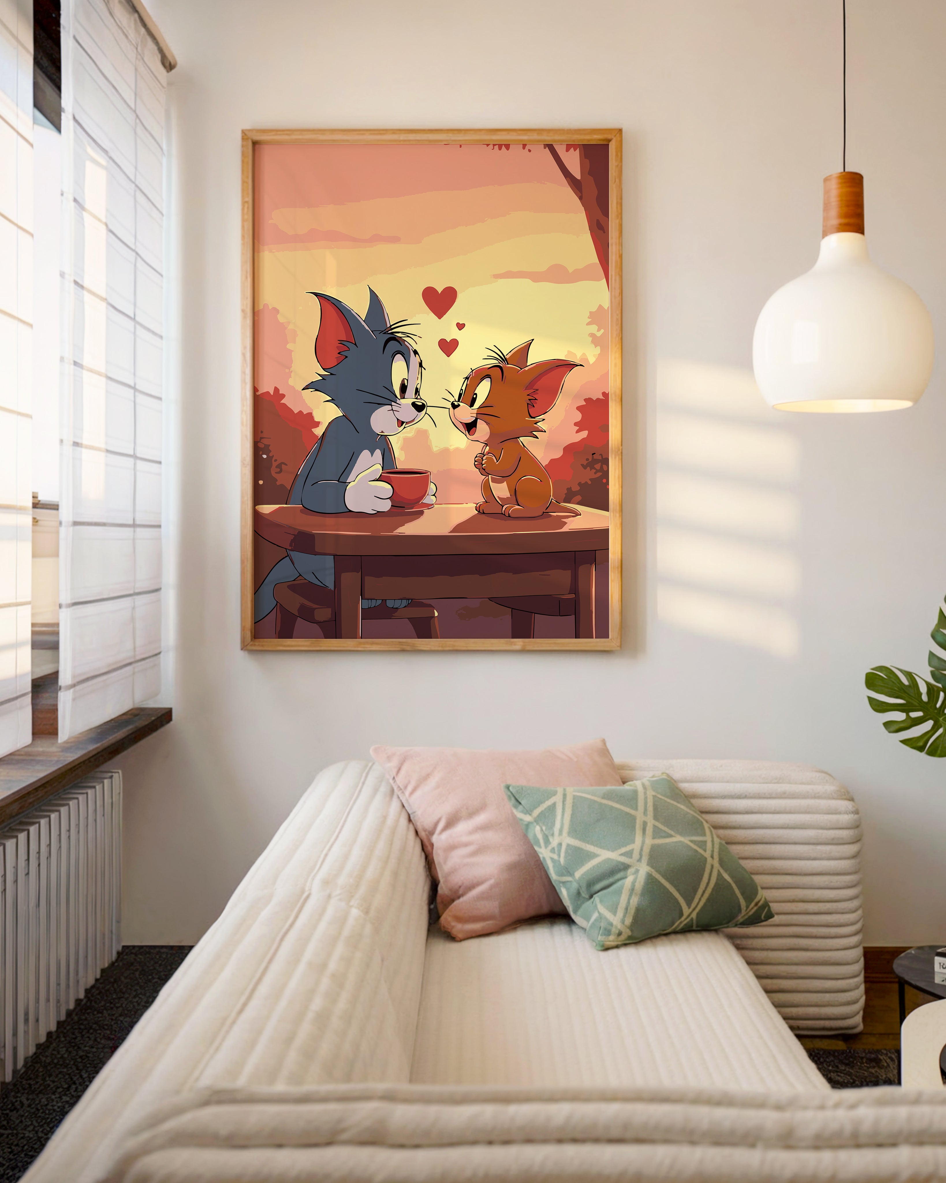 Tom ve Jerry Tasarım Tablo