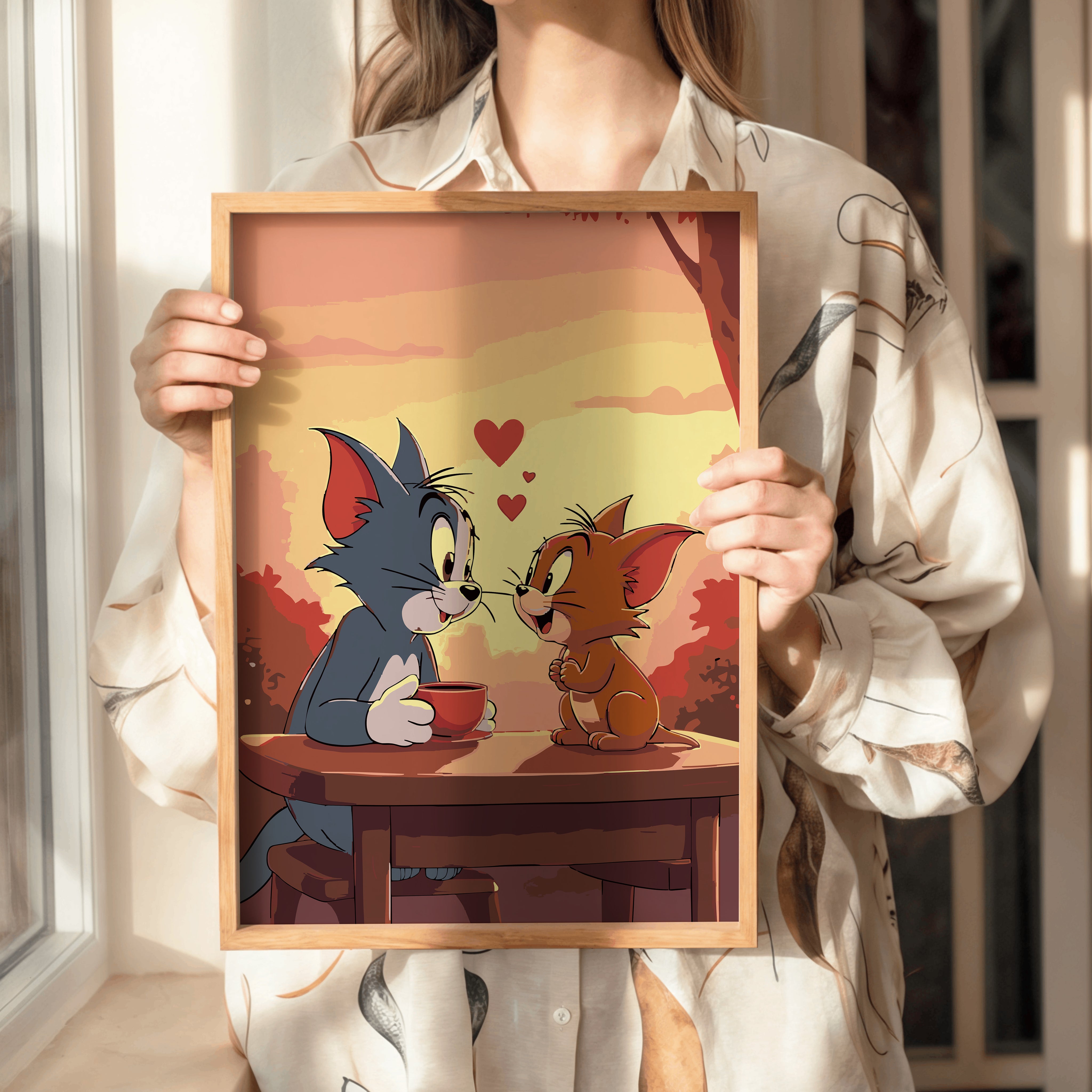 Tom ve Jerry Tasarım Tablo