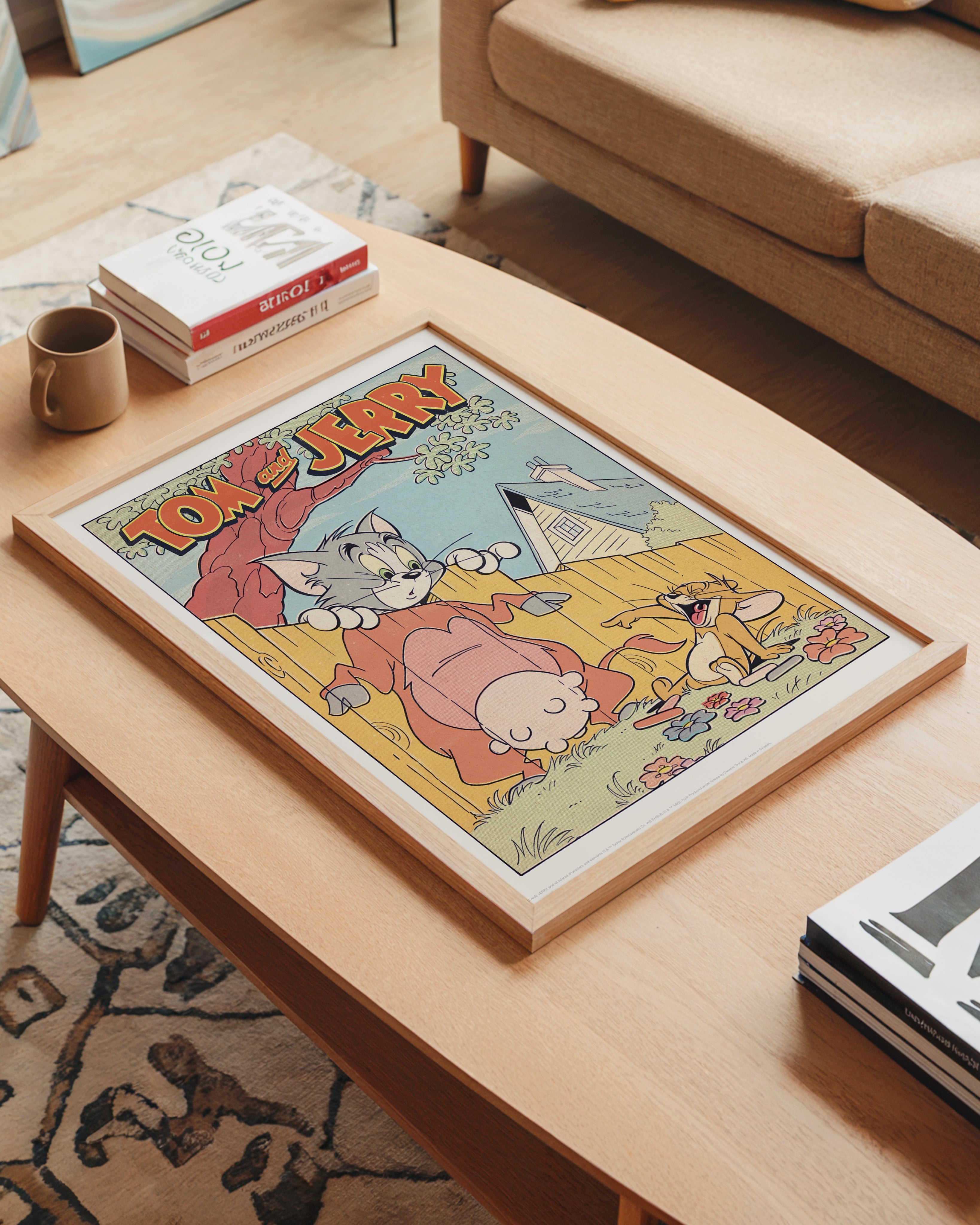 Tom ve Jerry Tasarım Tablo