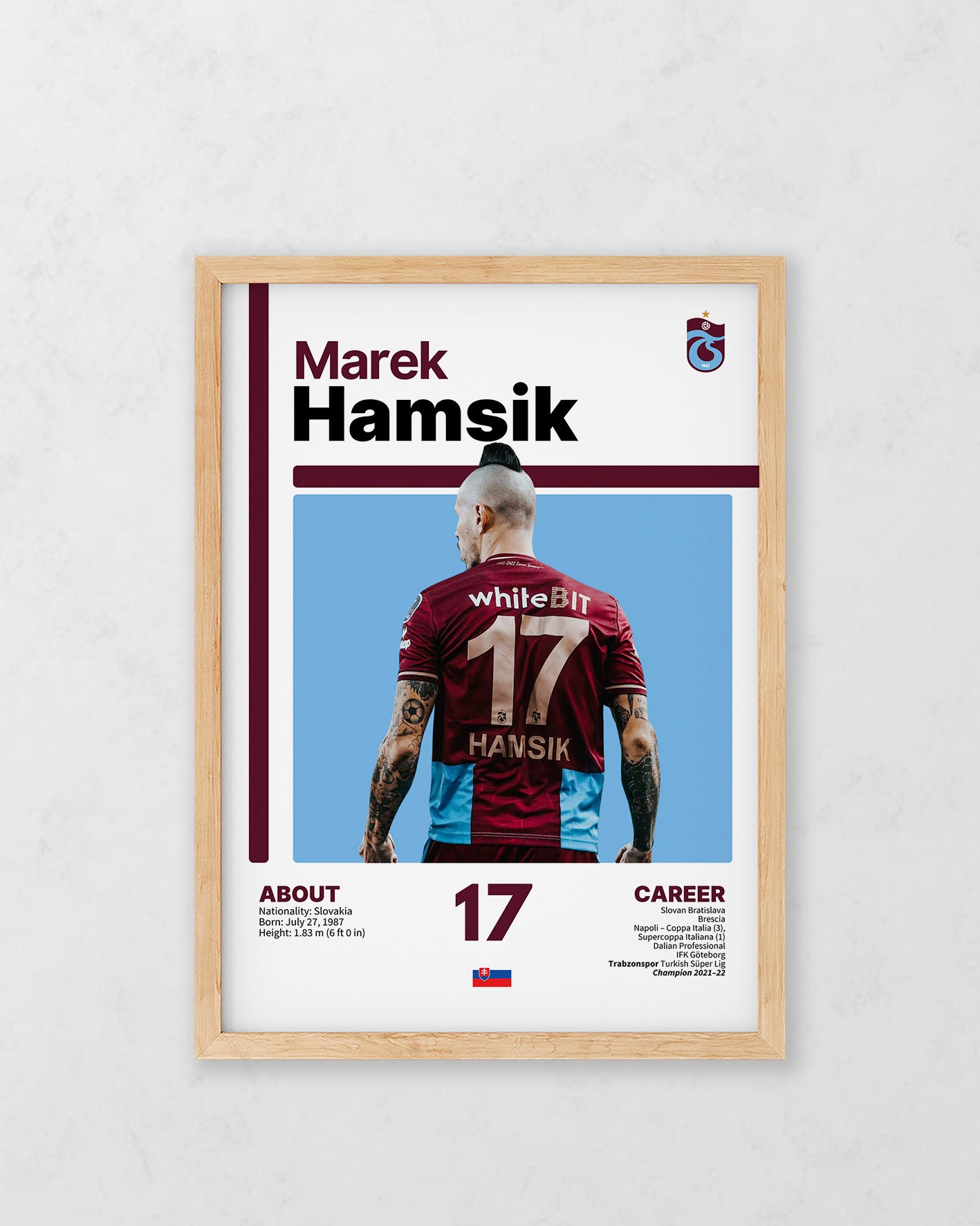 Marek Hamsik Tasarım Tablo