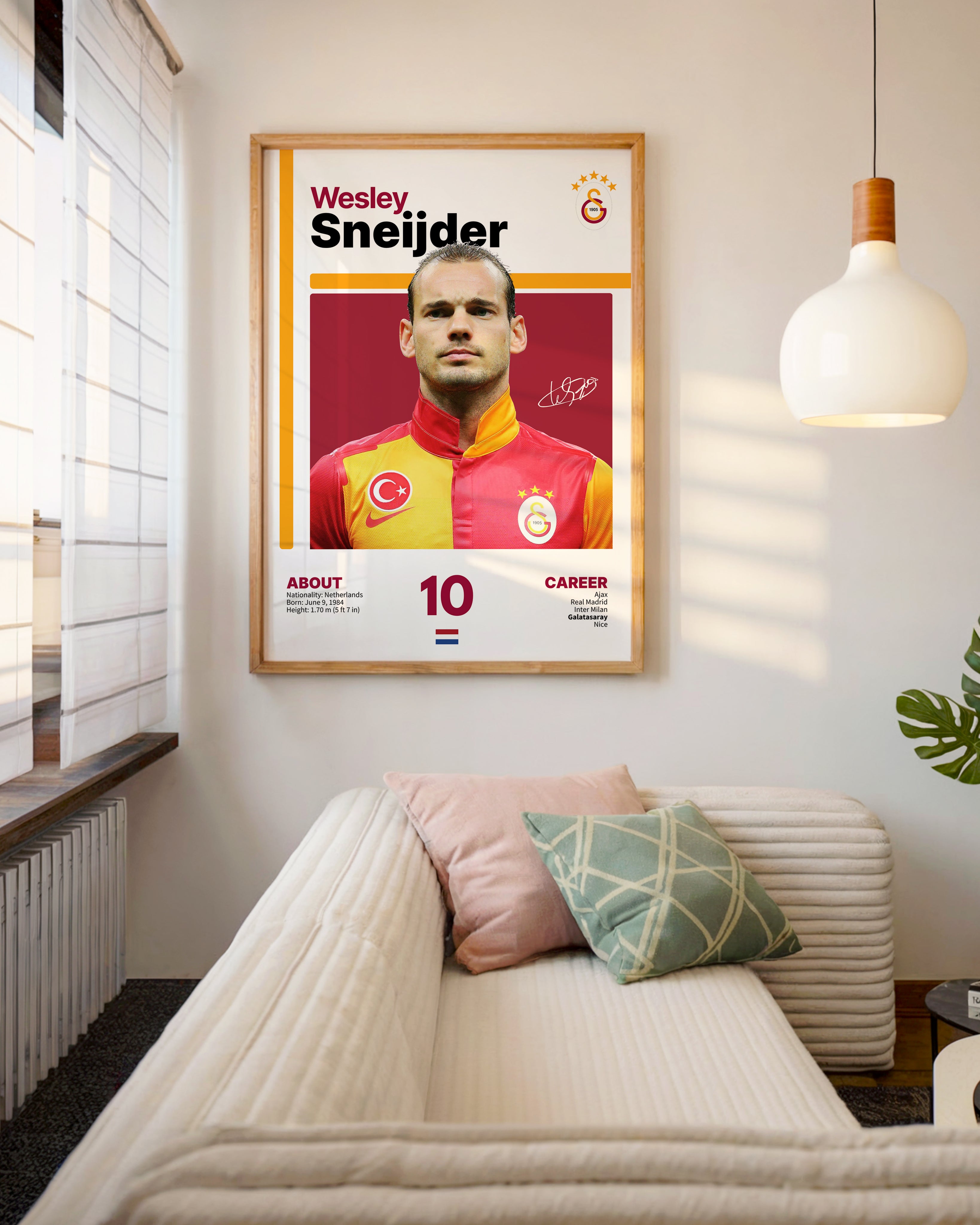 Wesley Sneijder X Tasarım Tablo