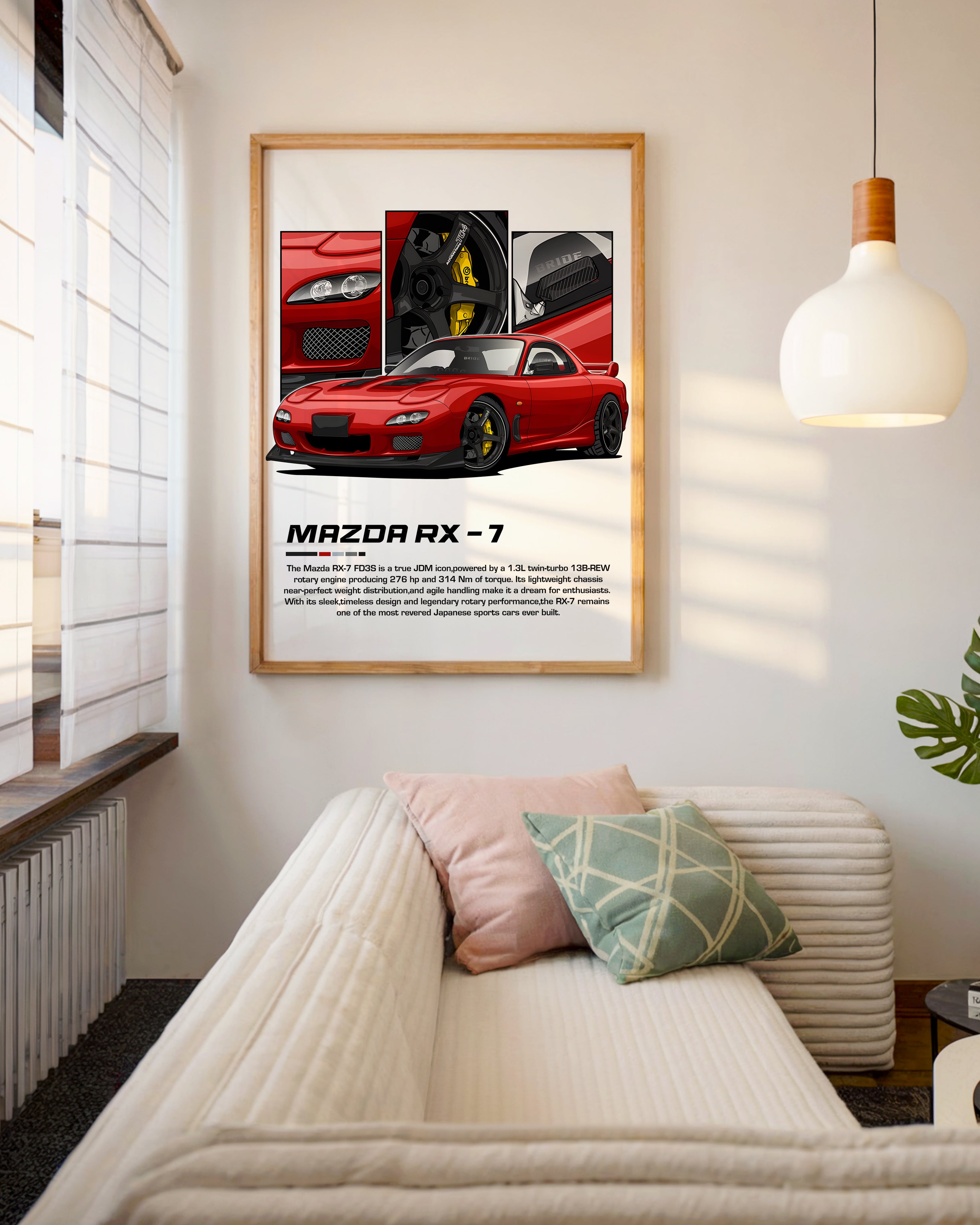 Mazda RX-7 Tasarım Tablo