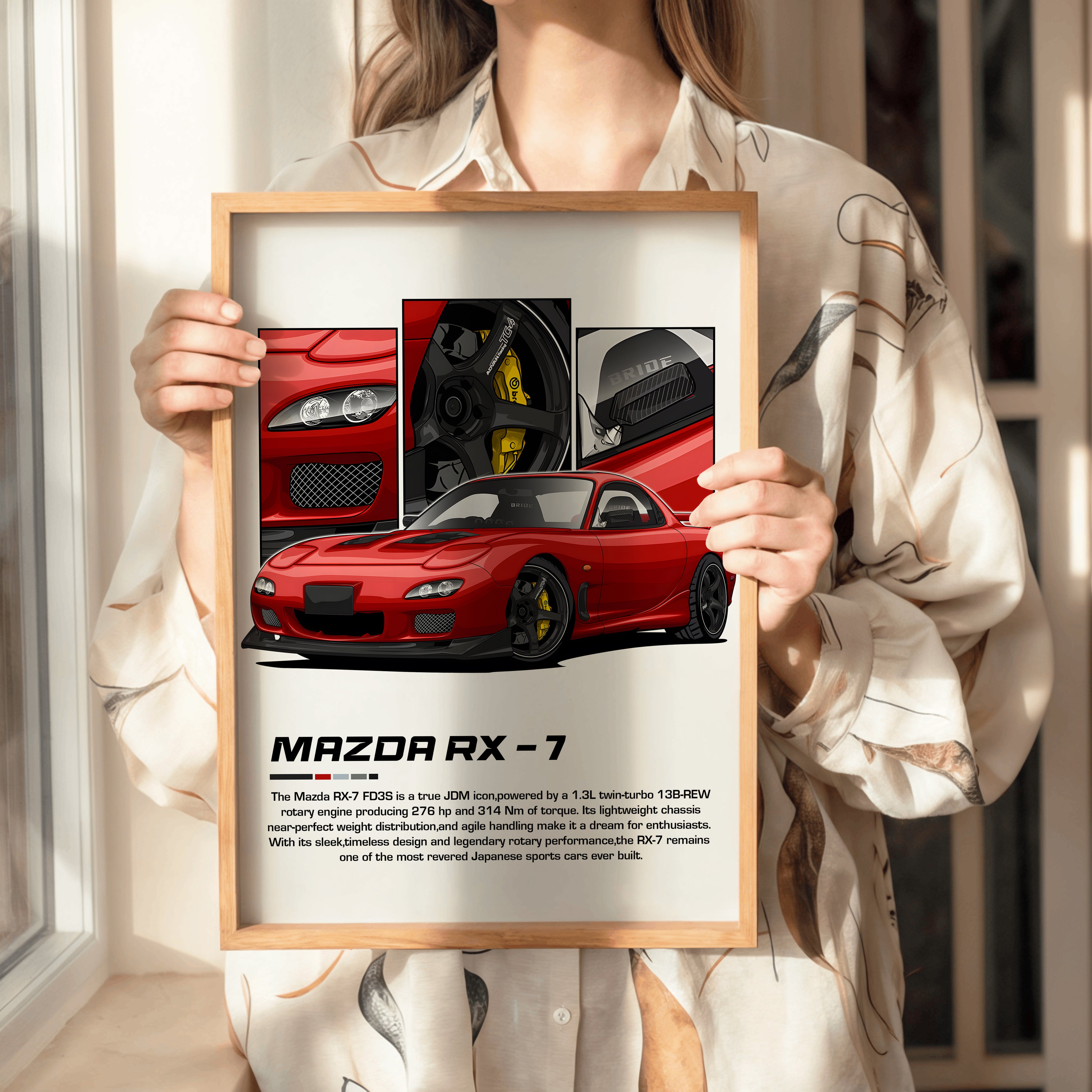 Mazda RX-7 Tasarım Tablo