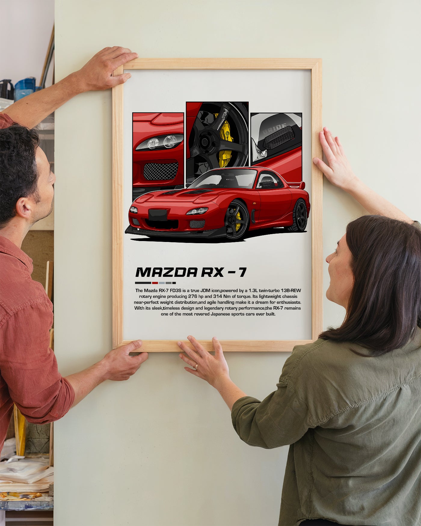Mazda RX-7 Tasarım Tablo