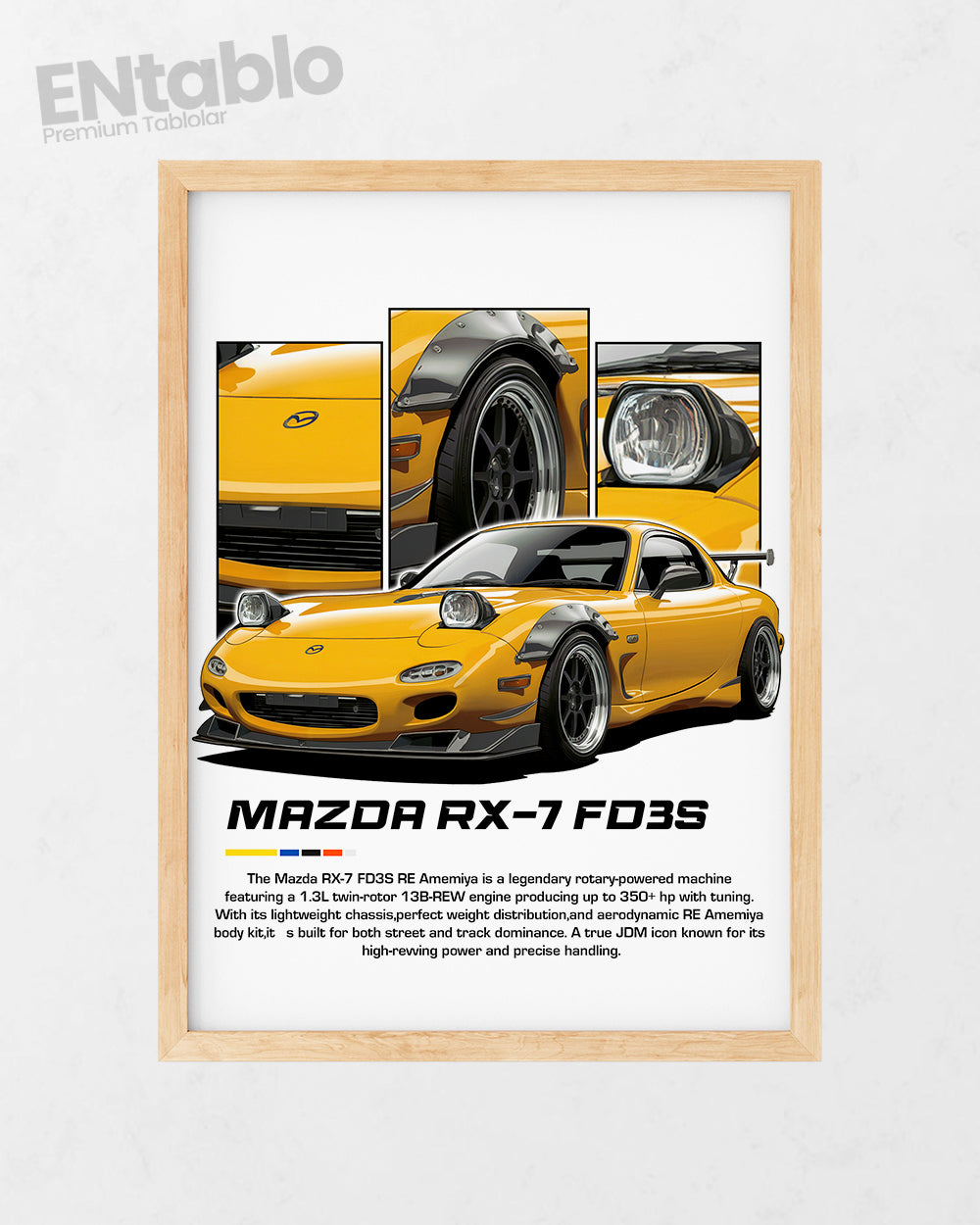 Mazda RX-7 FD3S Tasarım Tablo