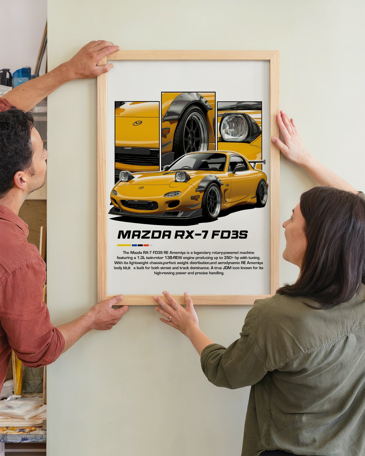 Mazda RX-7 FD3S Tasarım Tablo