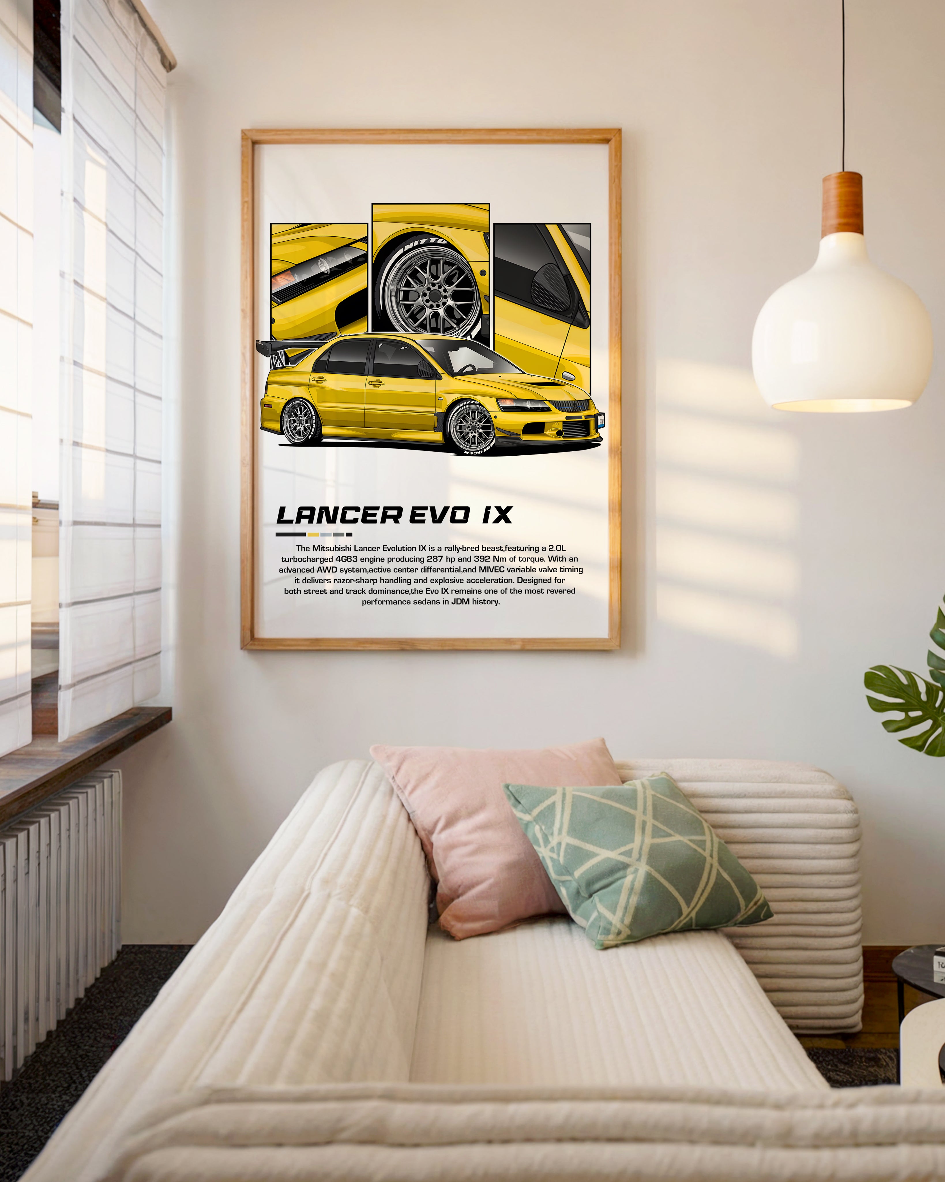 Lancer Evo IX Tasarım Tablo