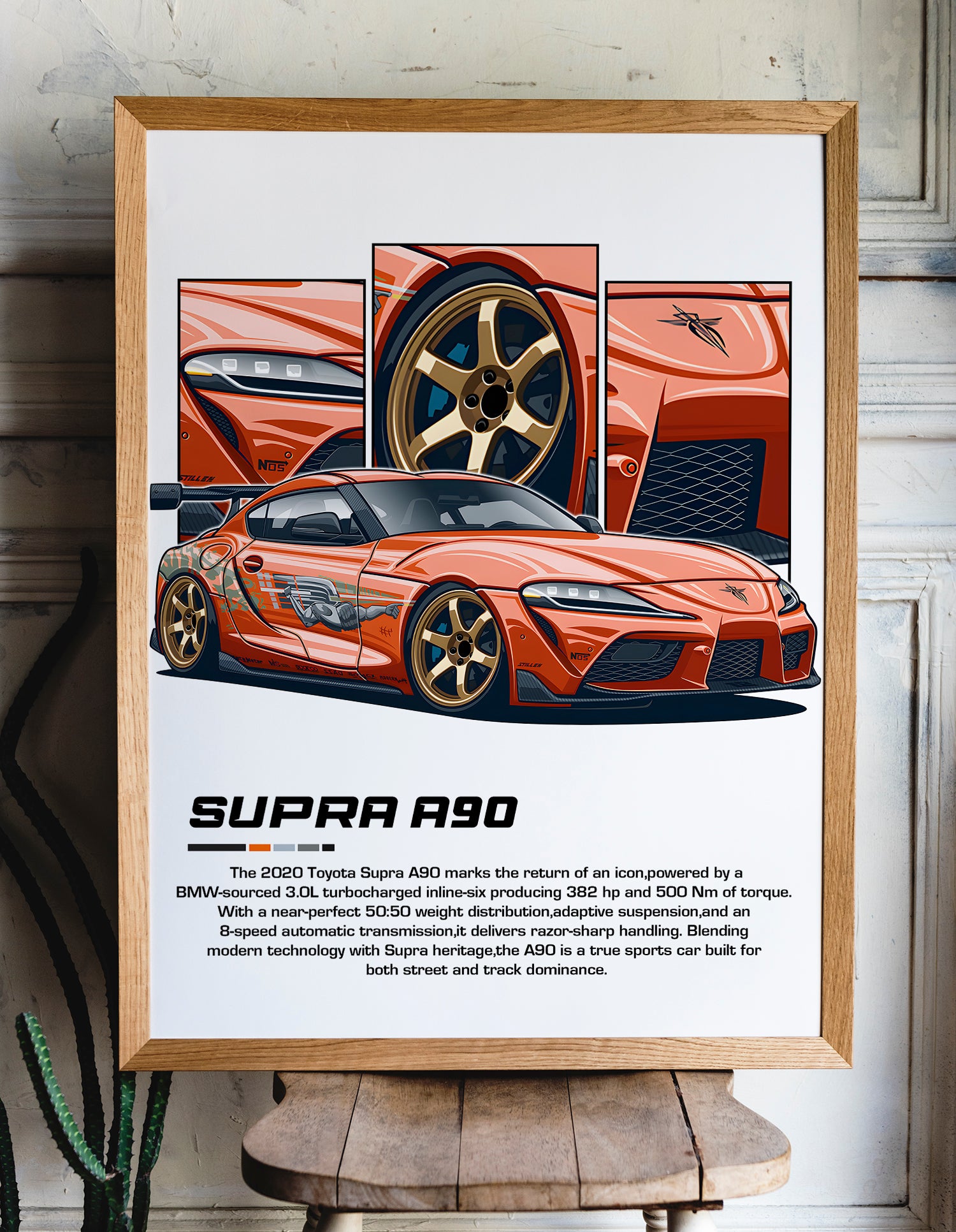 Supra A90 Tasarım Tablo