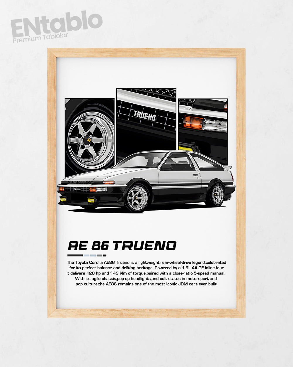 AE 86 Trueno Tasarım Tablo