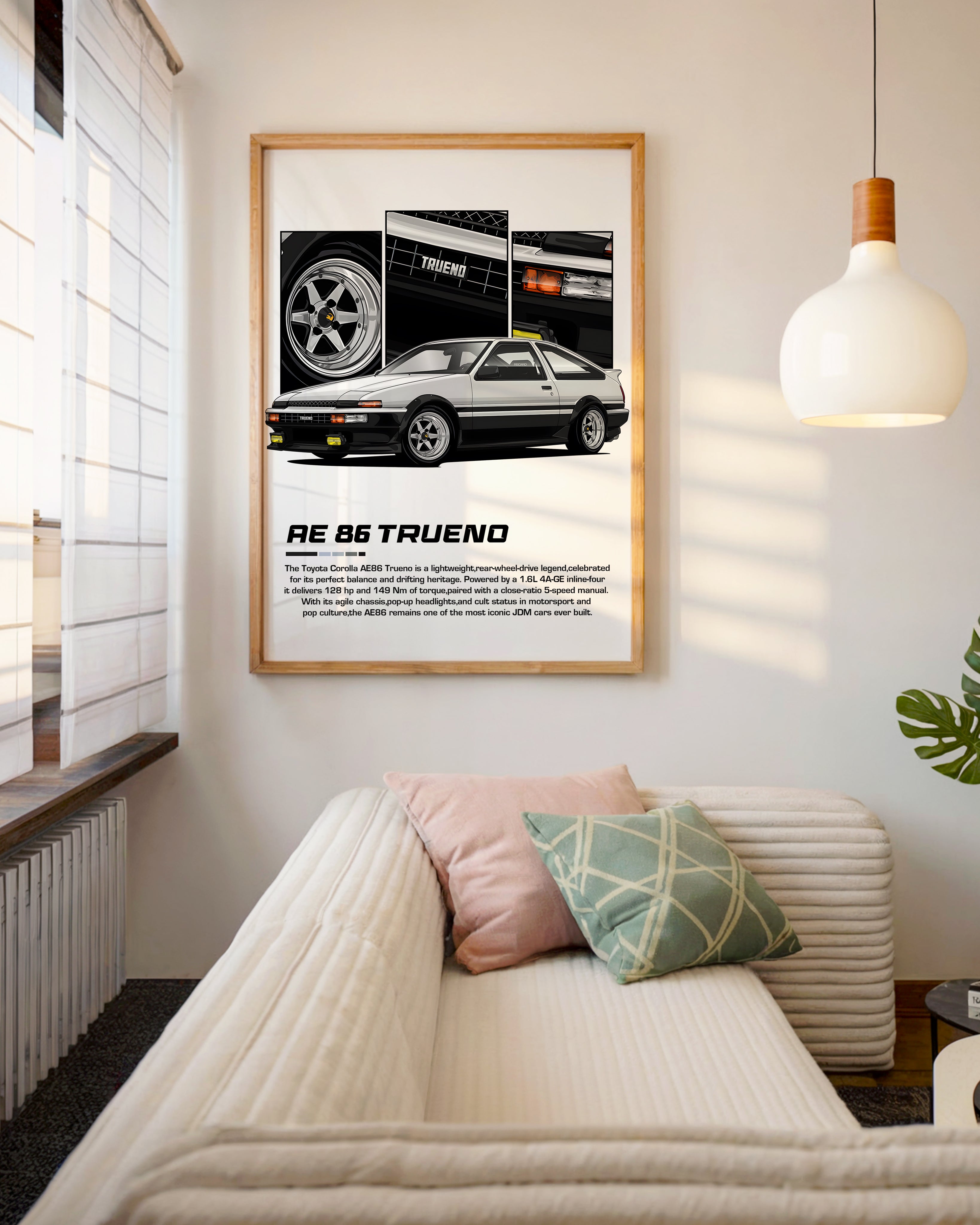 AE 86 Trueno Tasarım Tablo