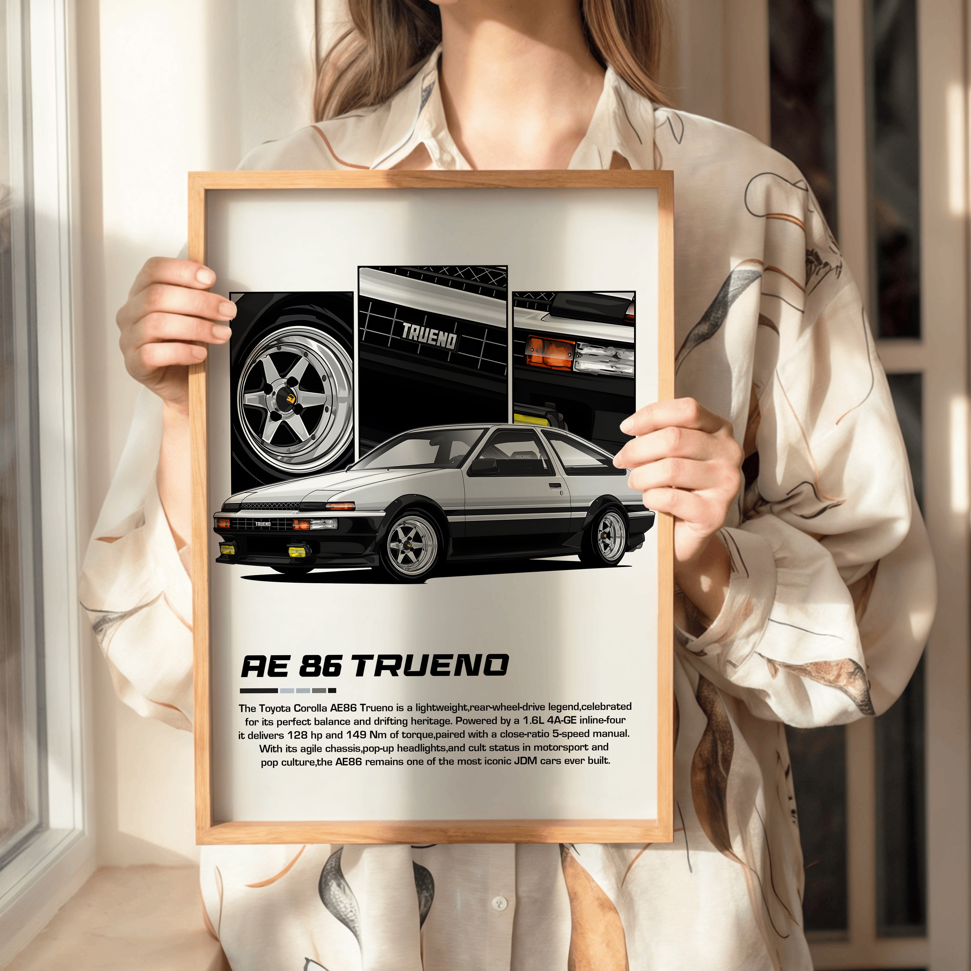 AE 86 Trueno Tasarım Tablo