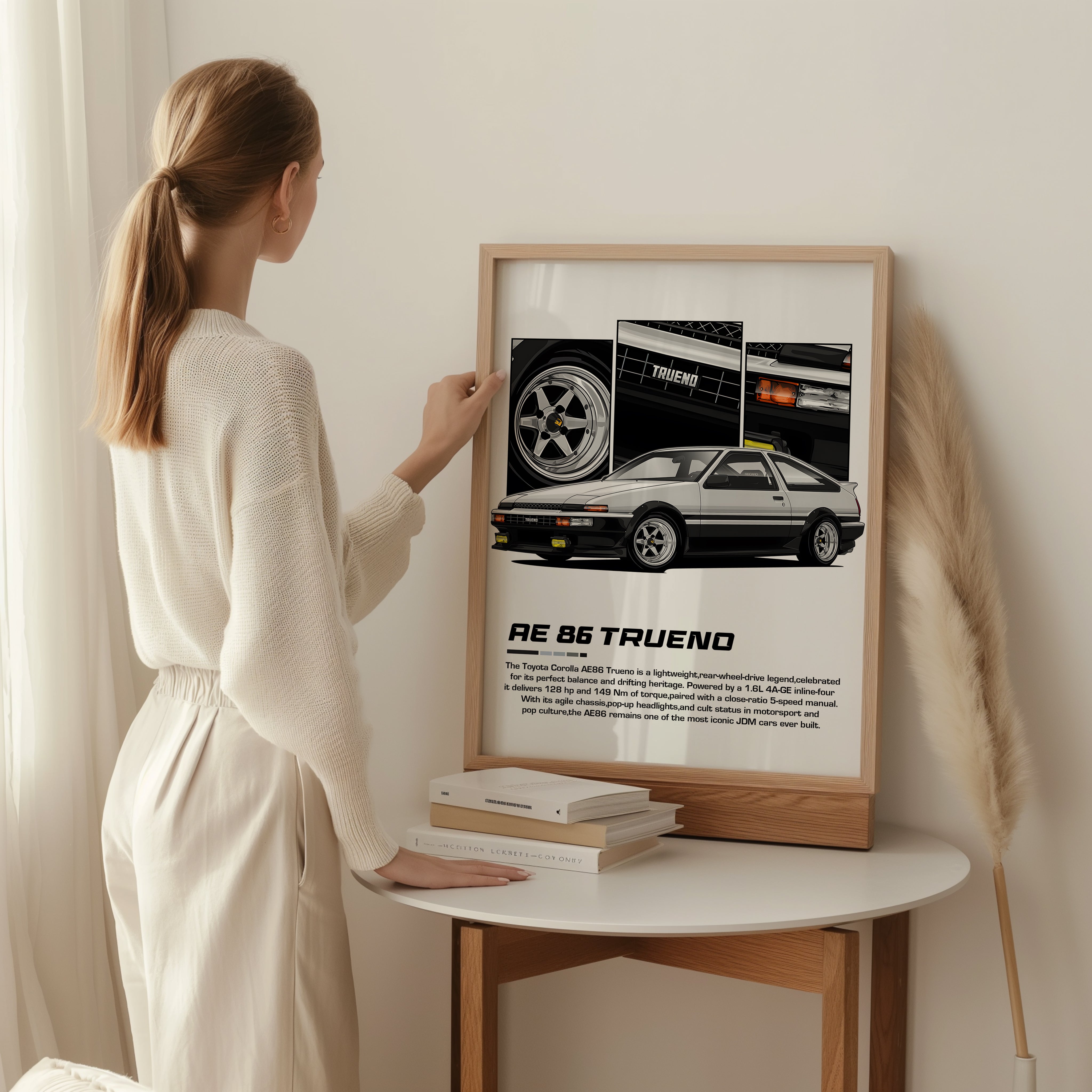 AE 86 Trueno Tasarım Tablo