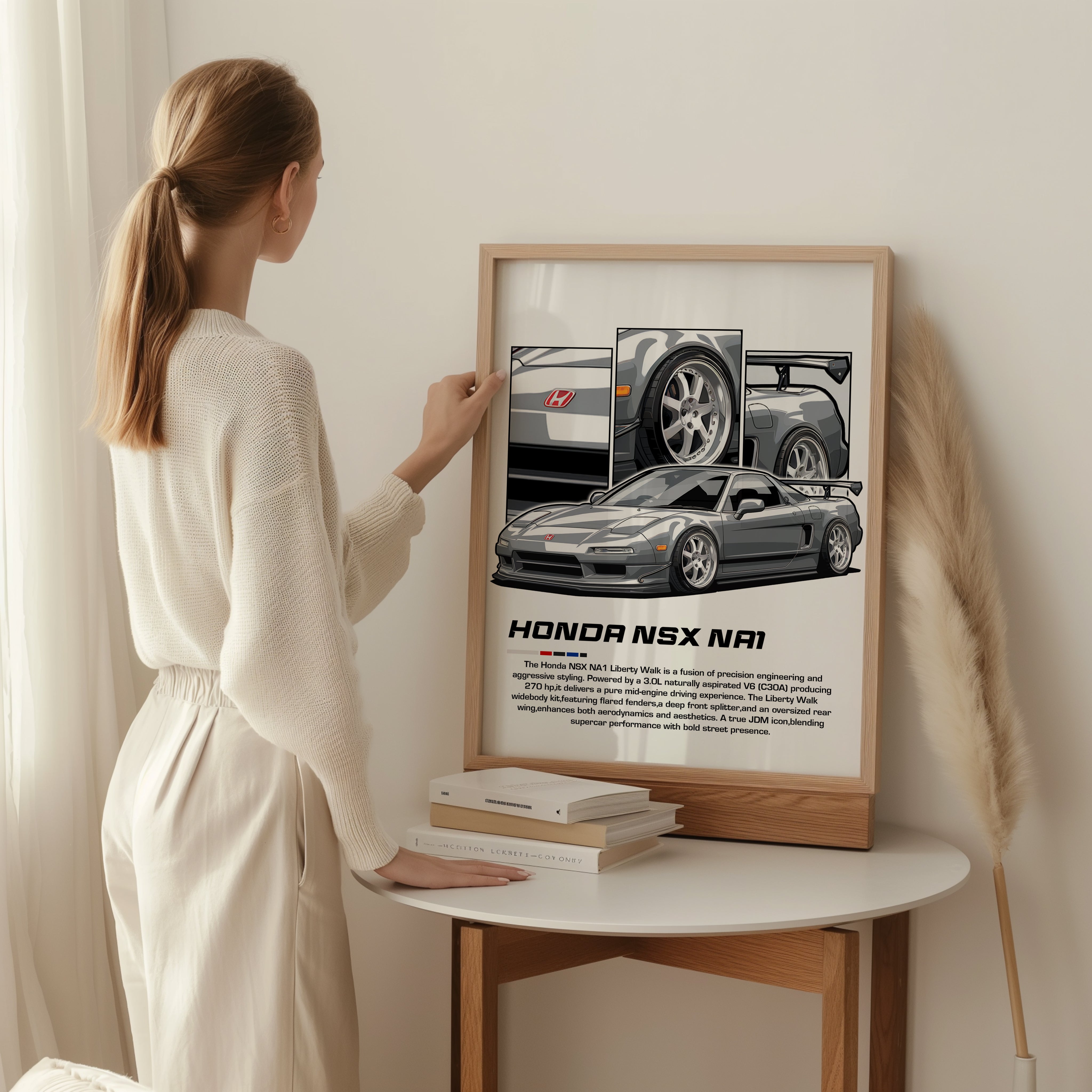 Honda Civic NSX NA1 Tasarım Tablo