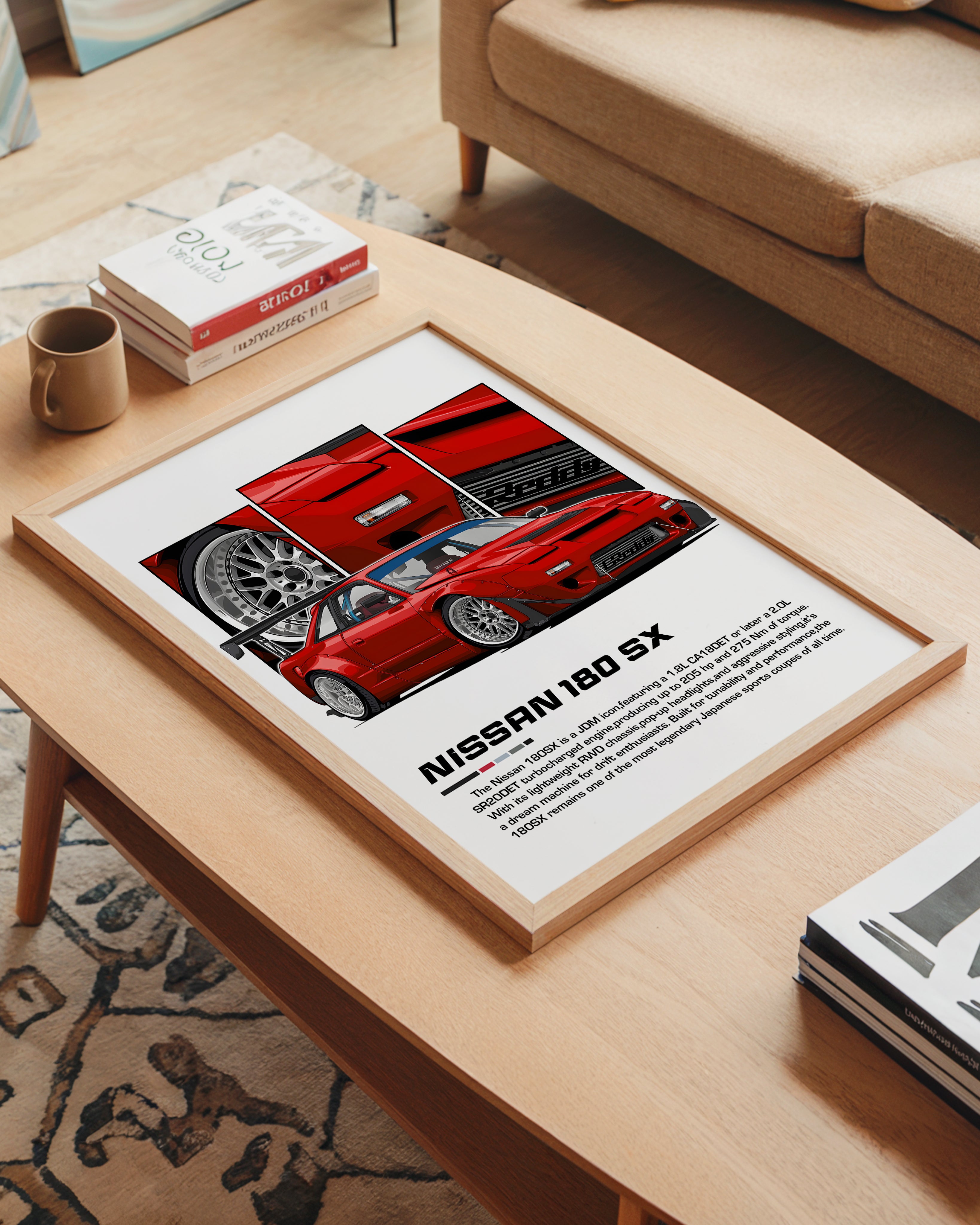 Nissan 180 SX Tasarım Tablo