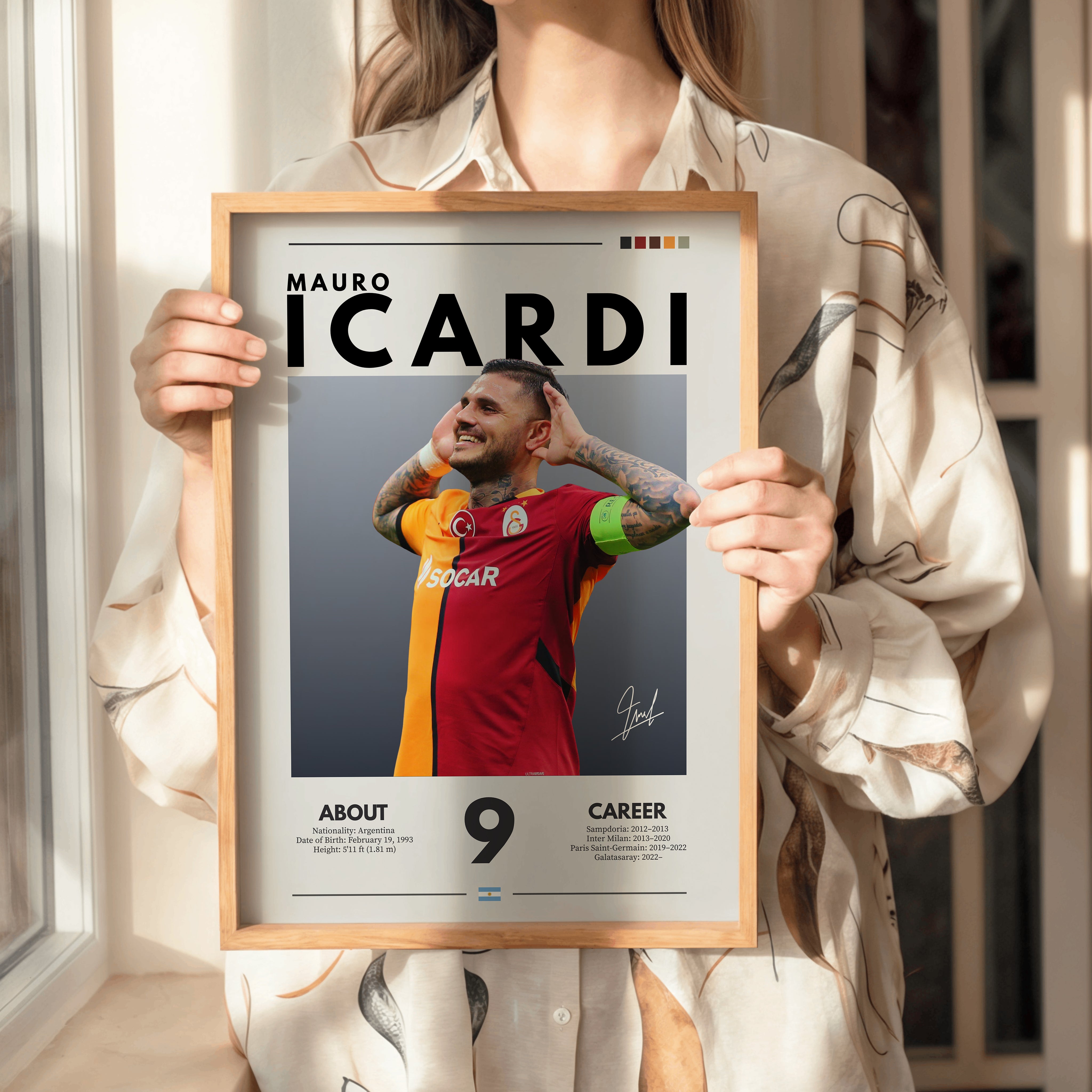 Mauro Icardi Tasarım Tablo