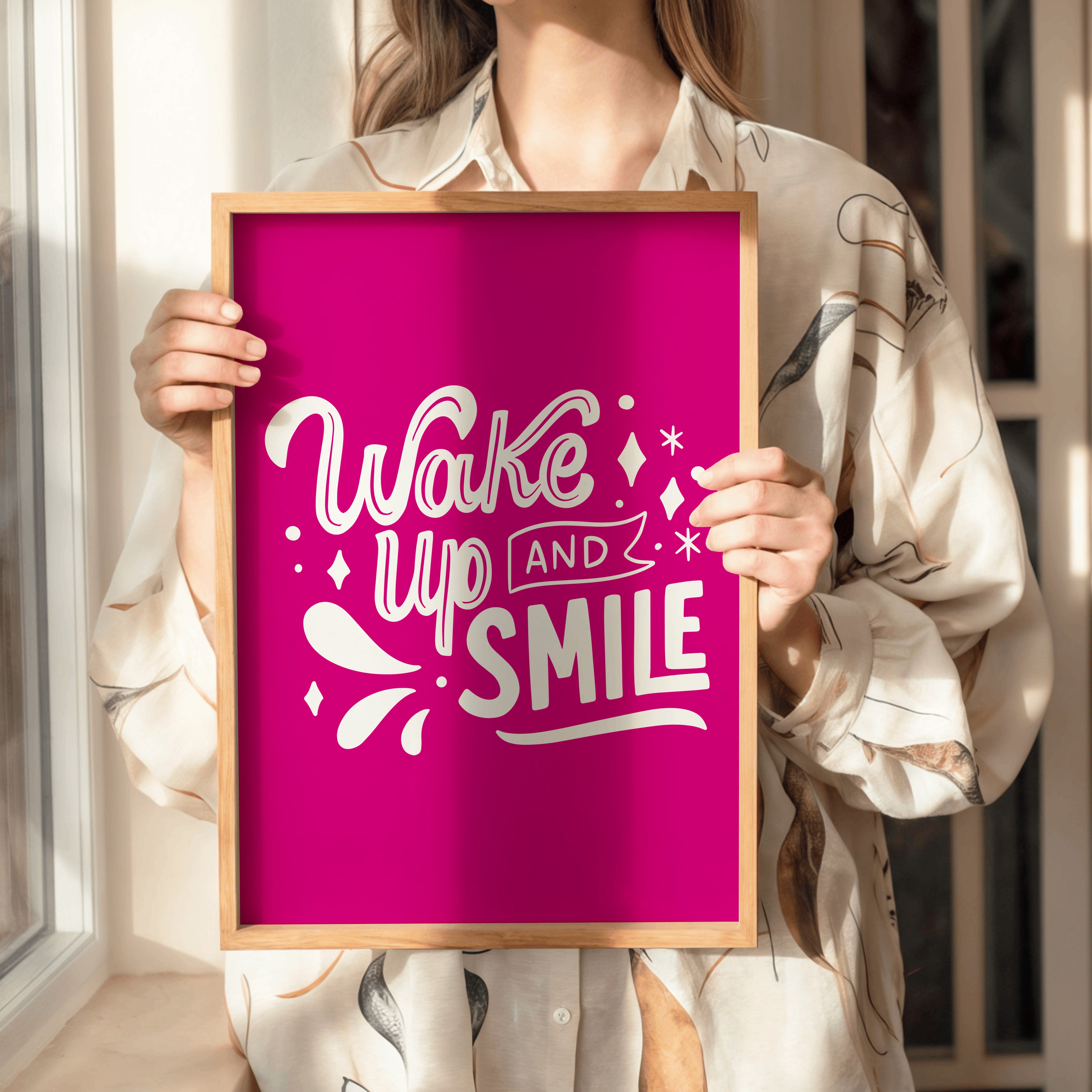 Wake up and Smile Tasarım Tablo