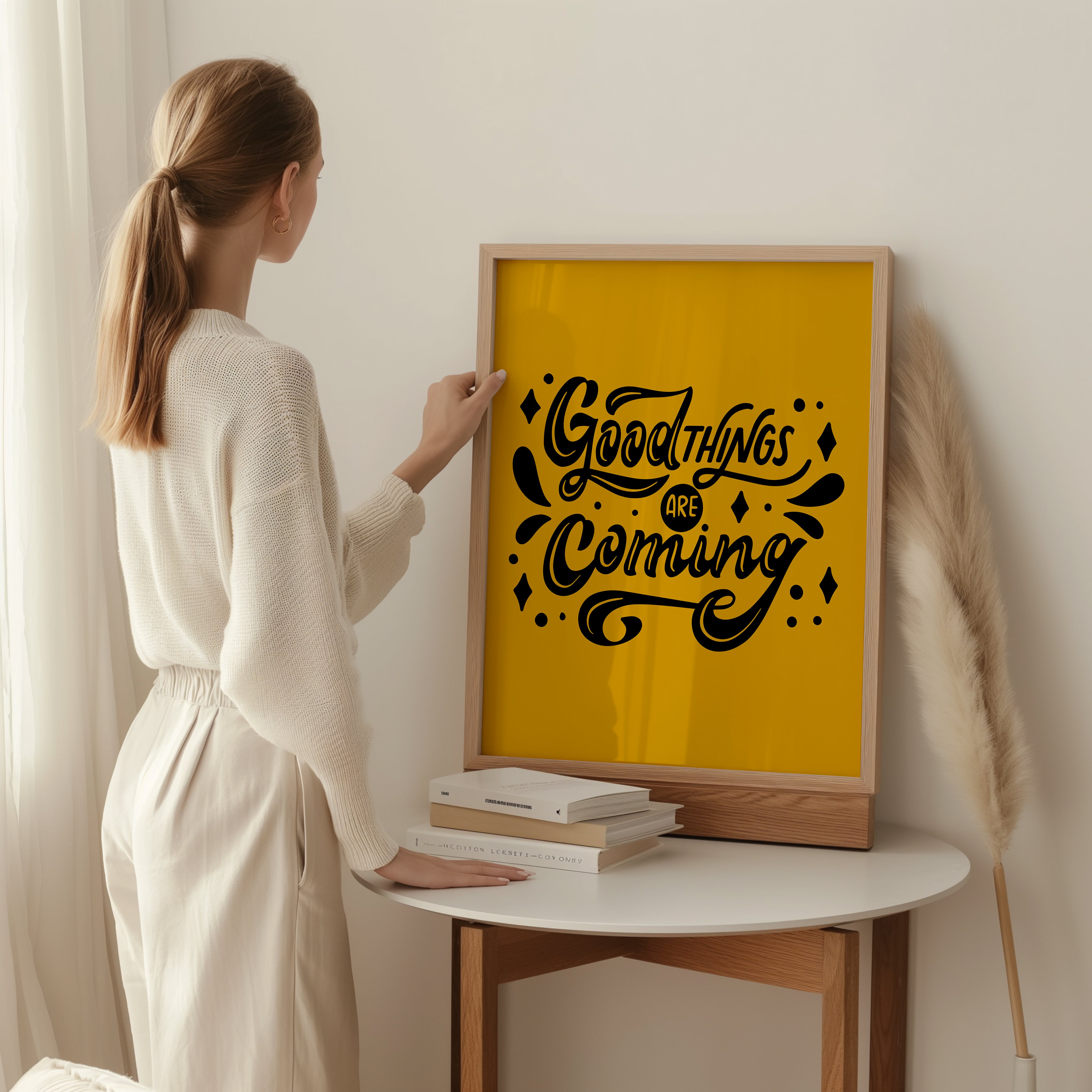 Good Things are Coming Tasarım Tablo