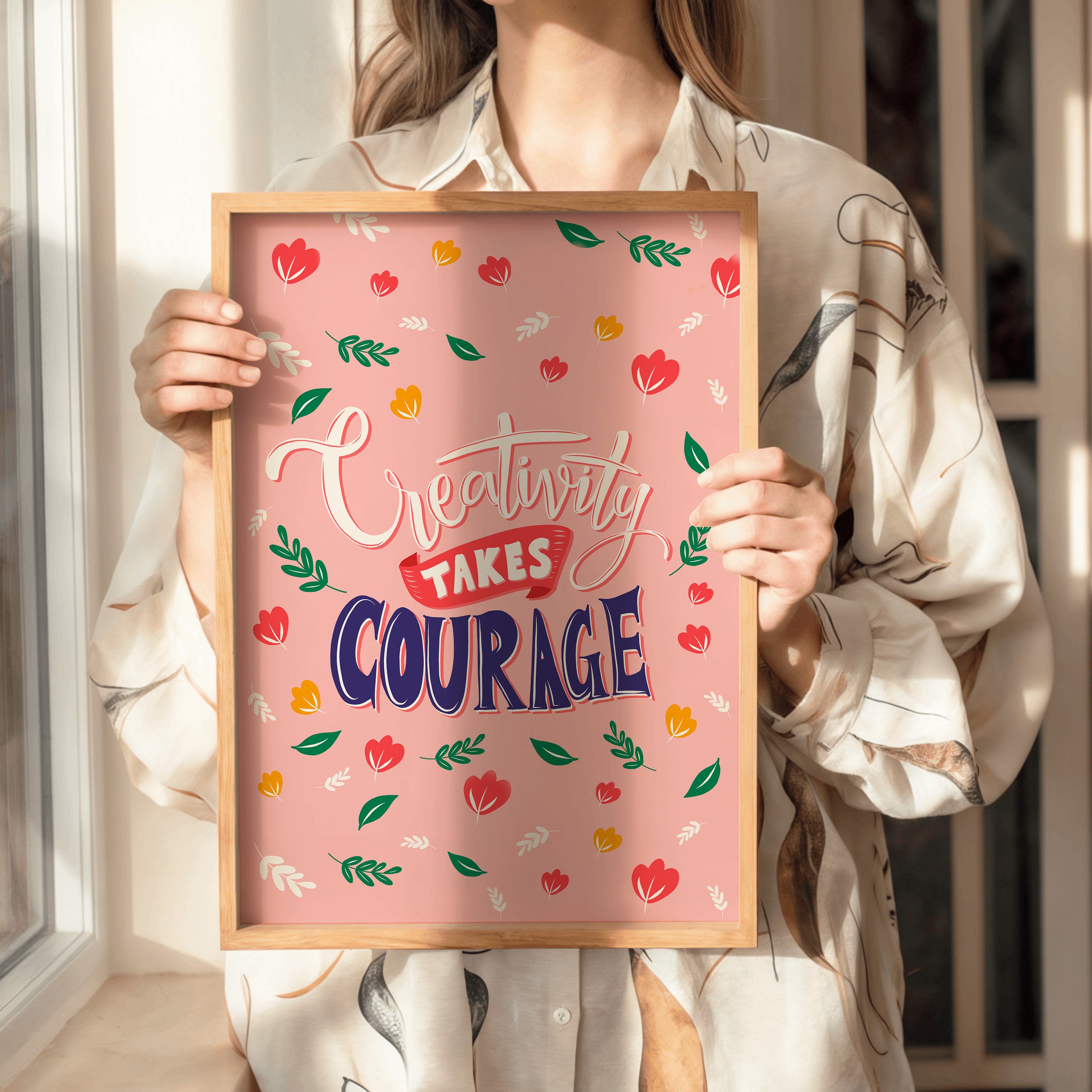 Creativity Takes Courage Tasarım Tablo