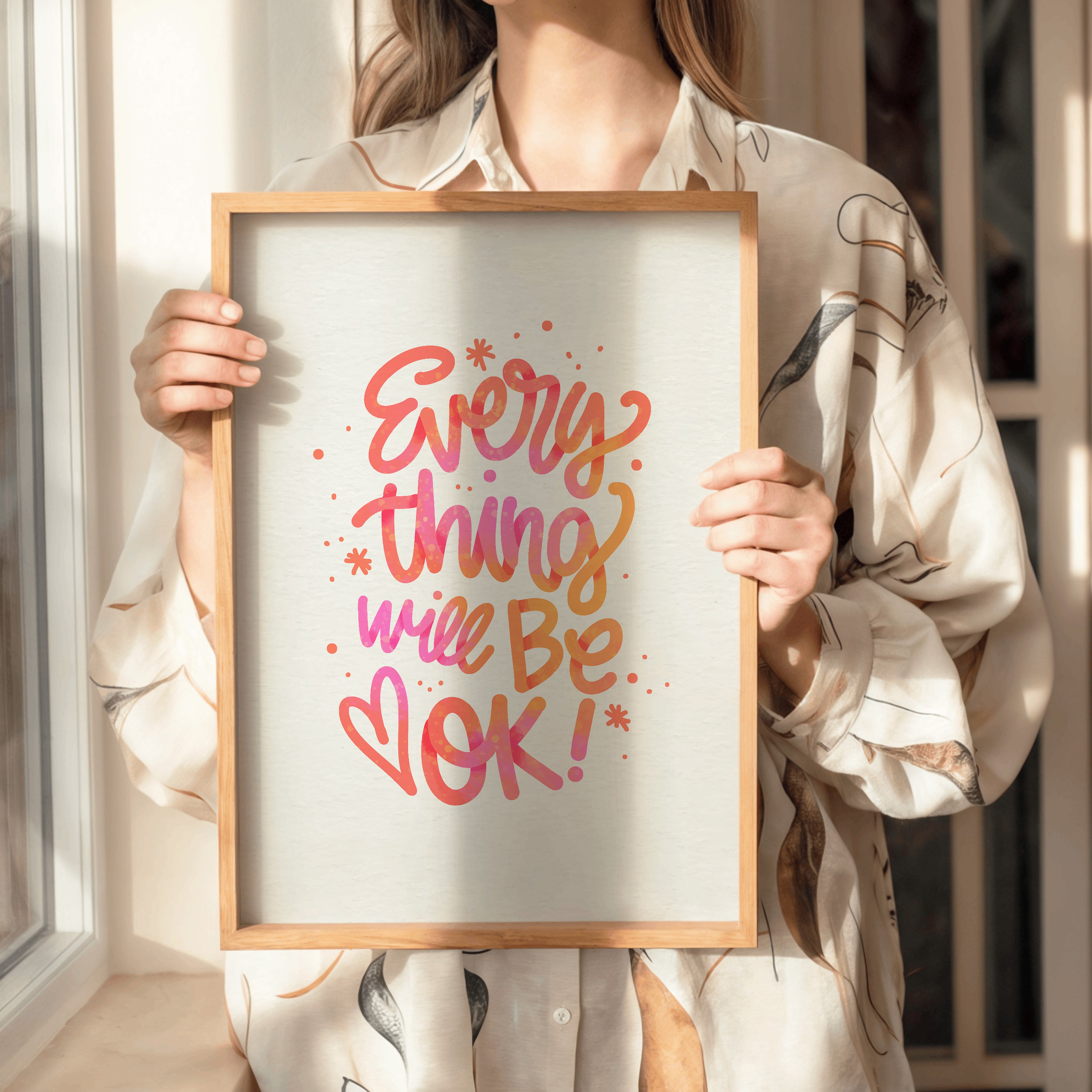 Every Thing Will Be OK Tasarım Tablo