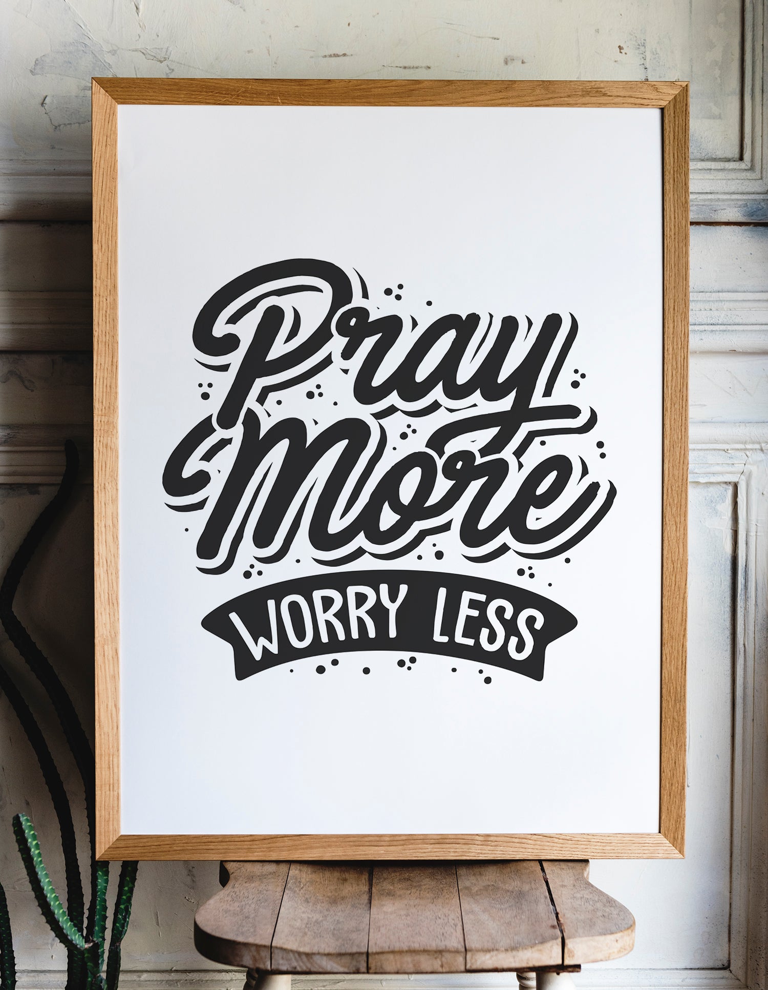 Pray More Tasarım Tablo