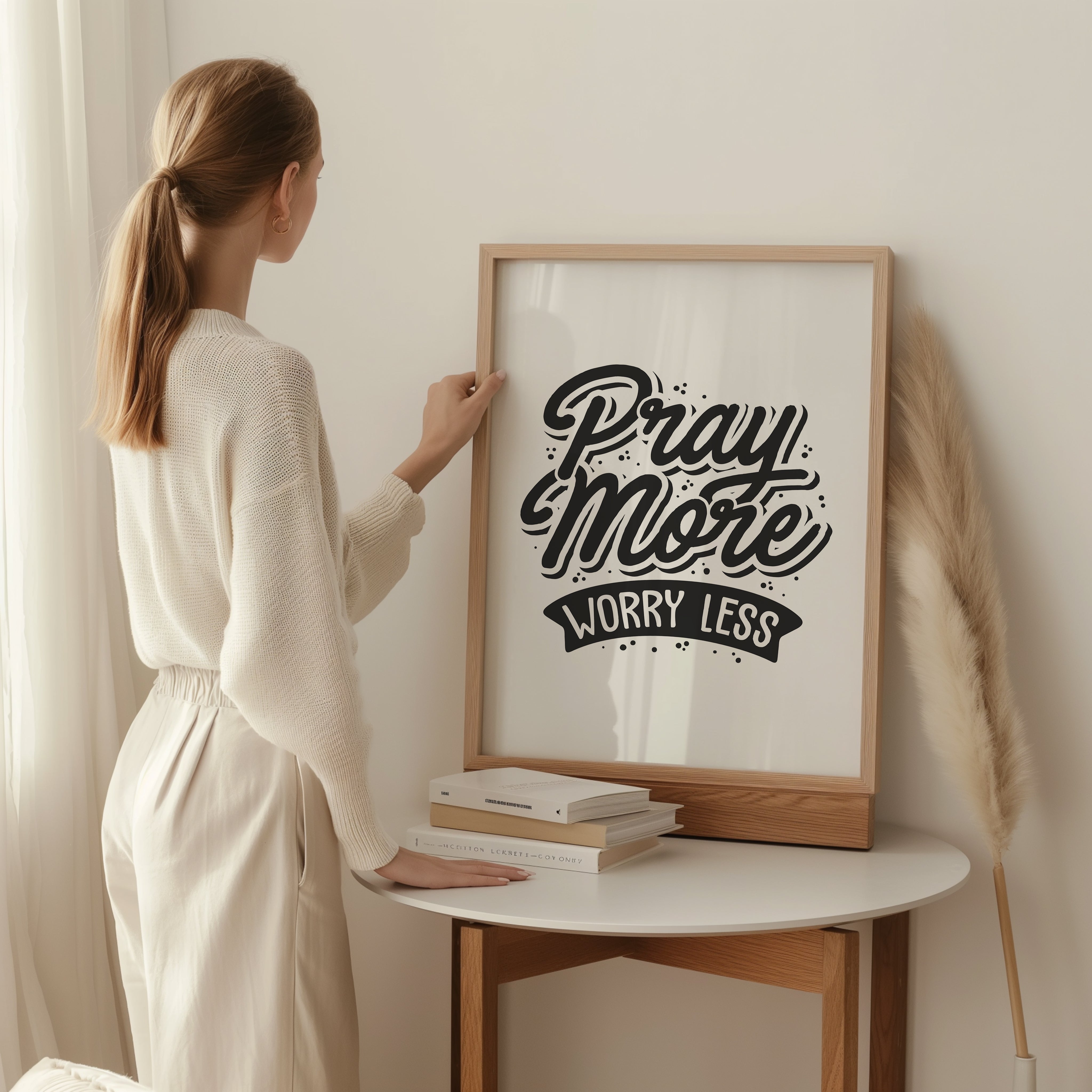 Pray More Tasarım Tablo