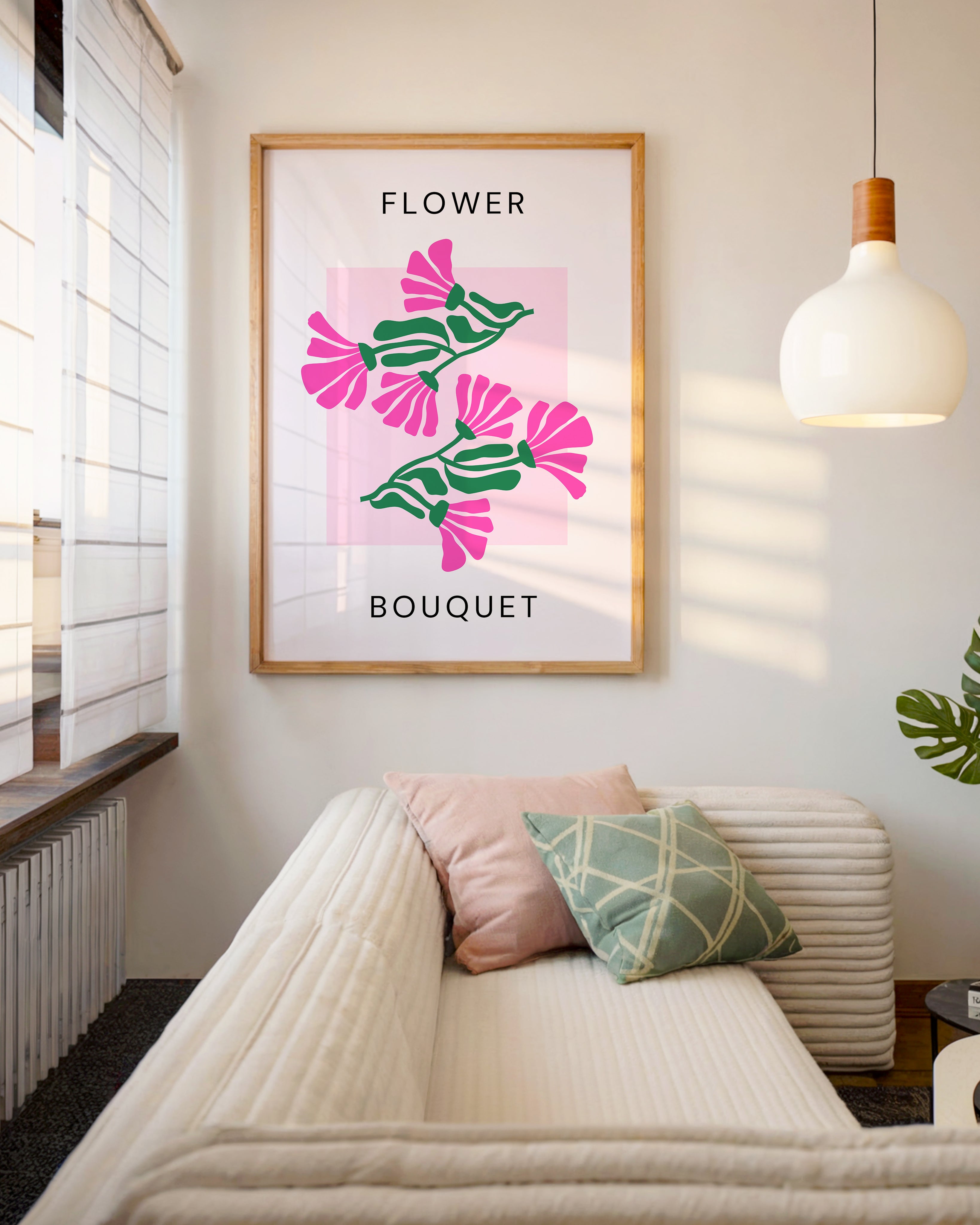 Flower Bouquet Tasarım Tablo