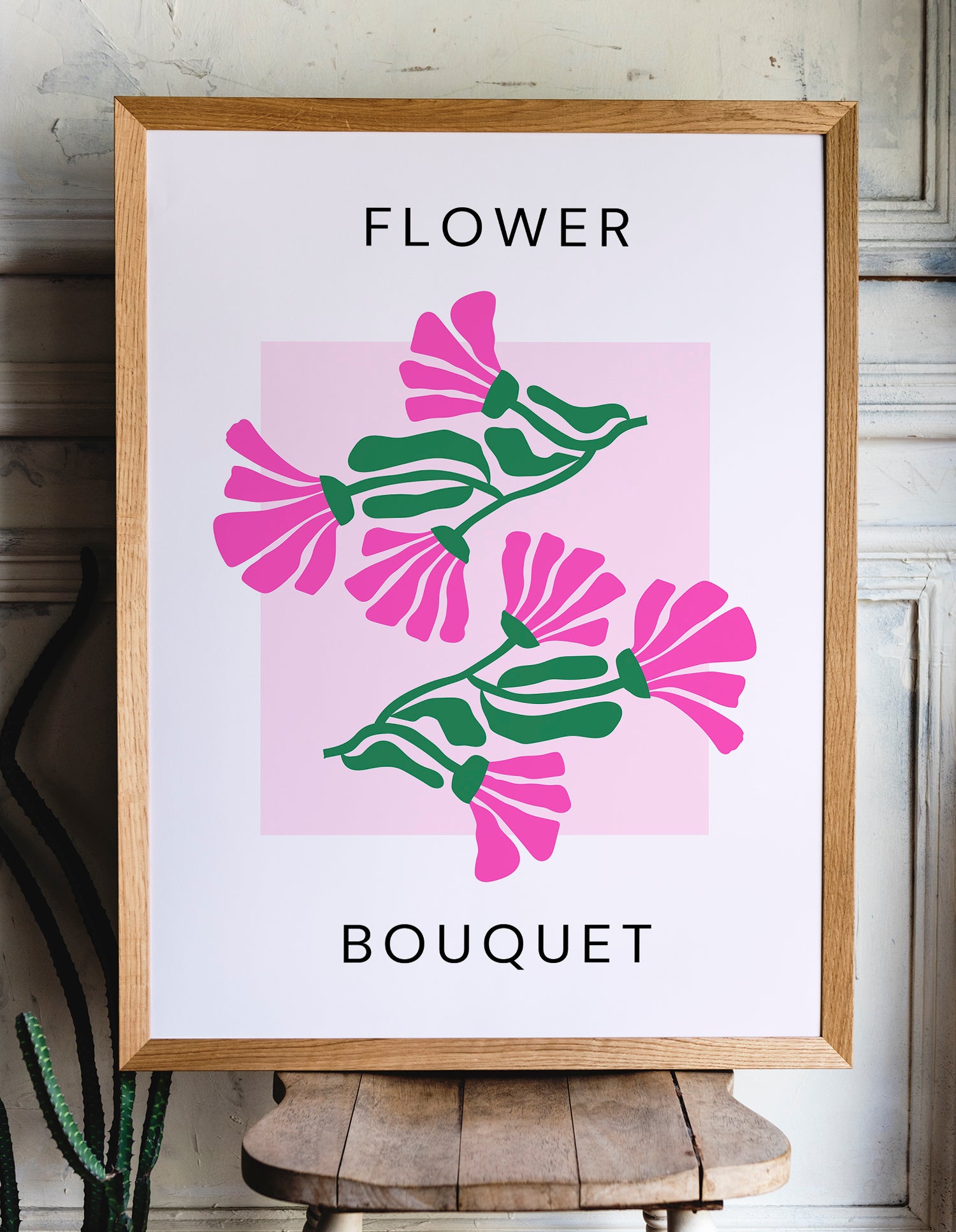 Flower Bouquet Tasarım Tablo
