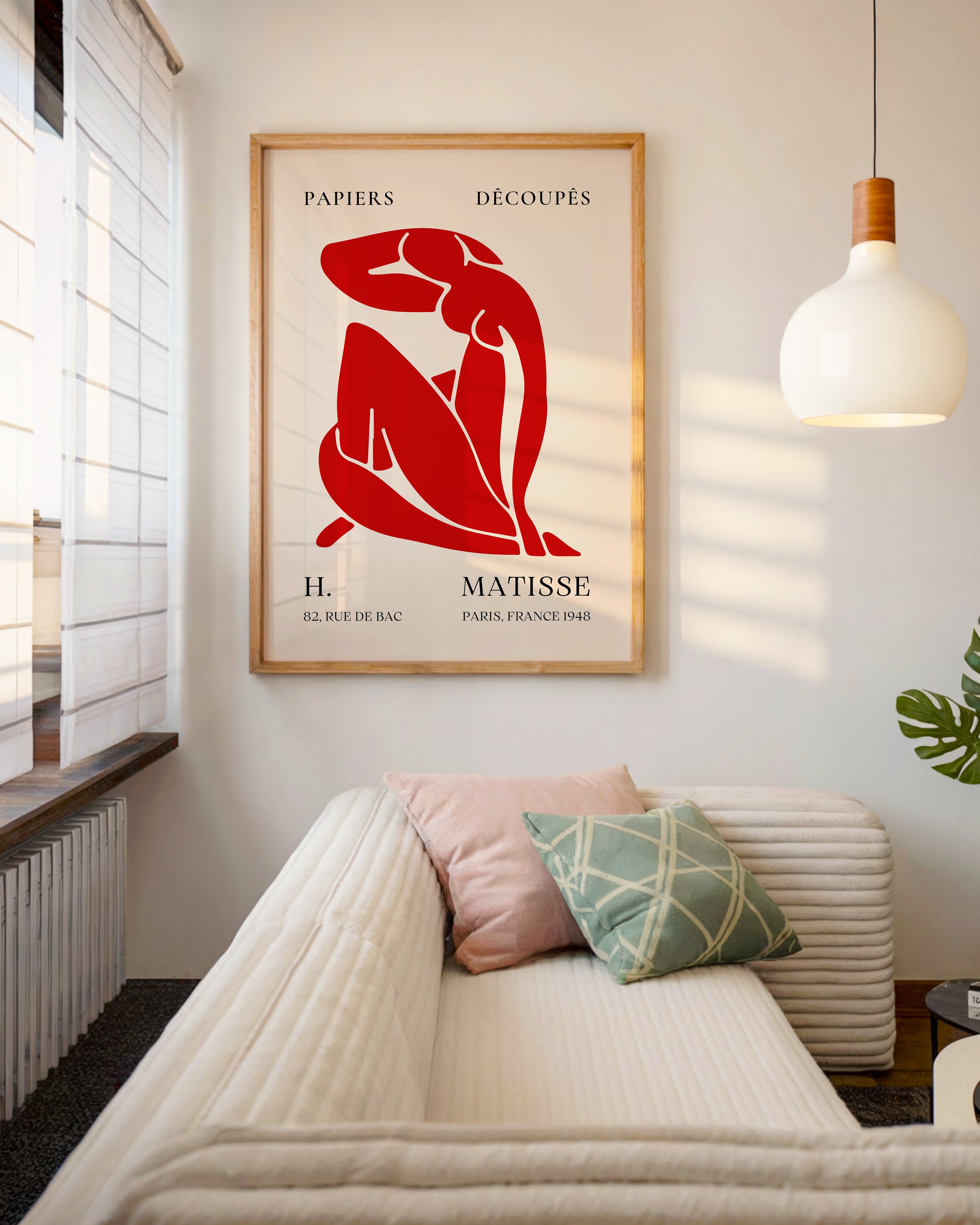Matisse Kırmızı Tasarım Tablo