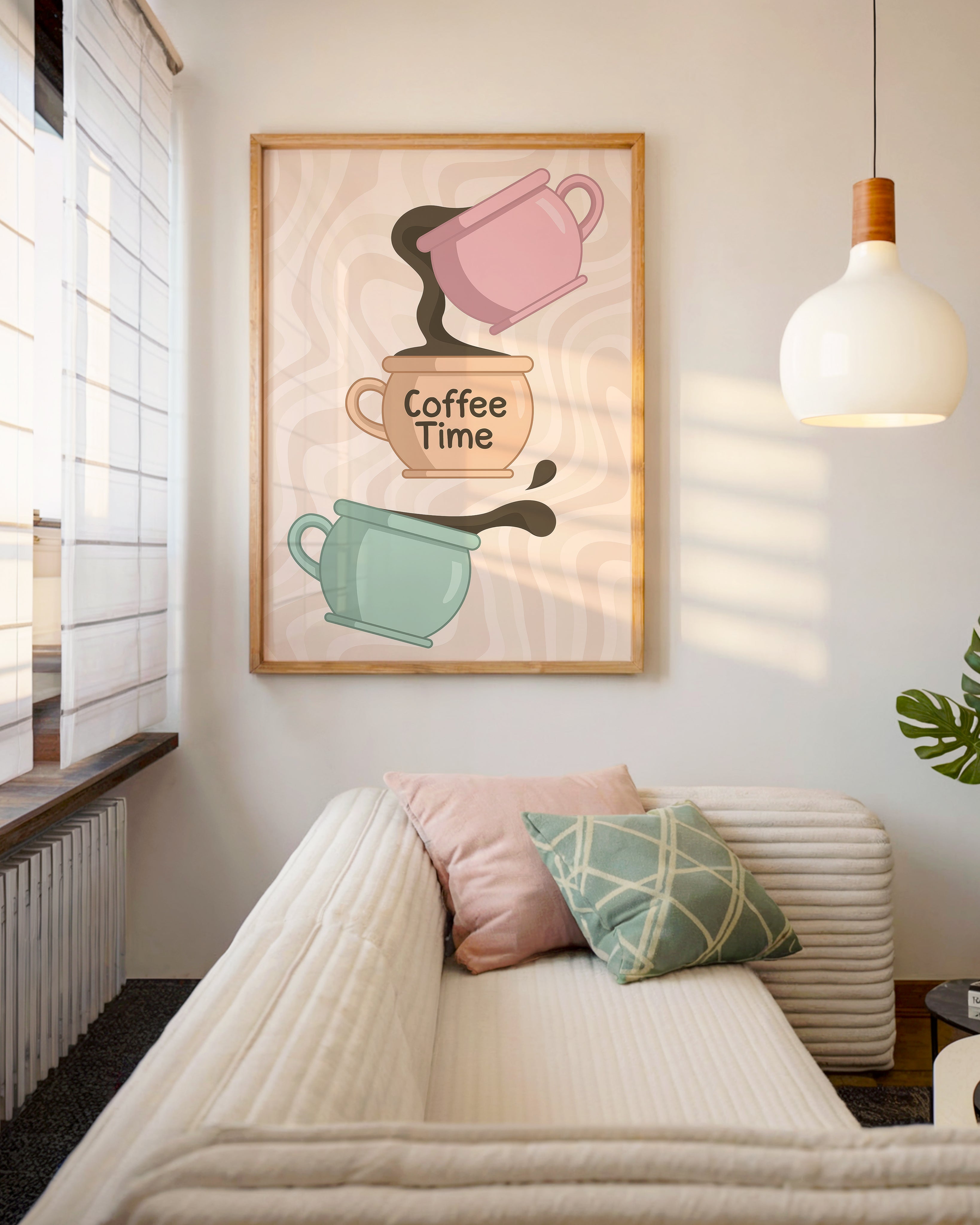 Coffee Time Tasarım Tablo