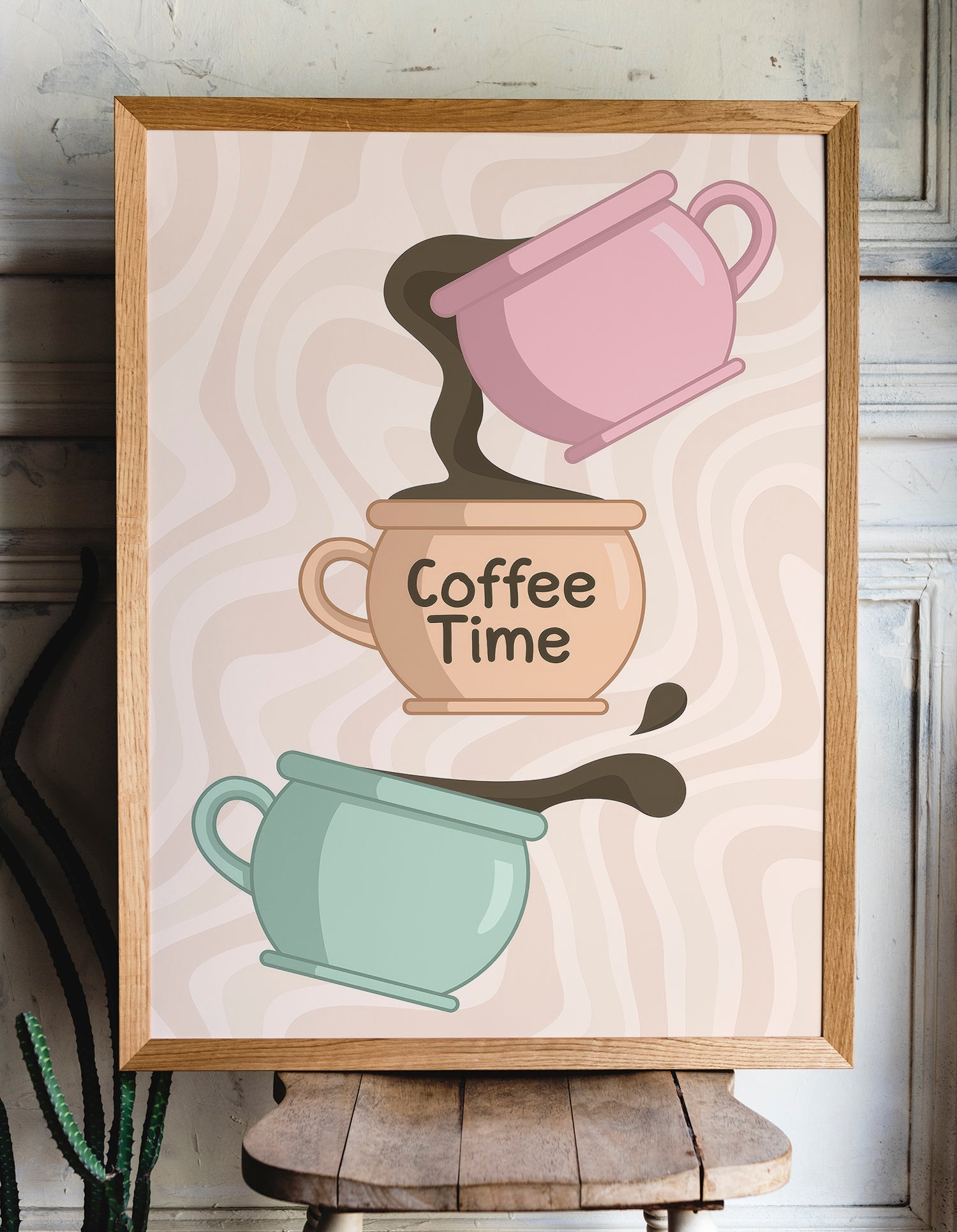 Coffee Time Tasarım Tablo