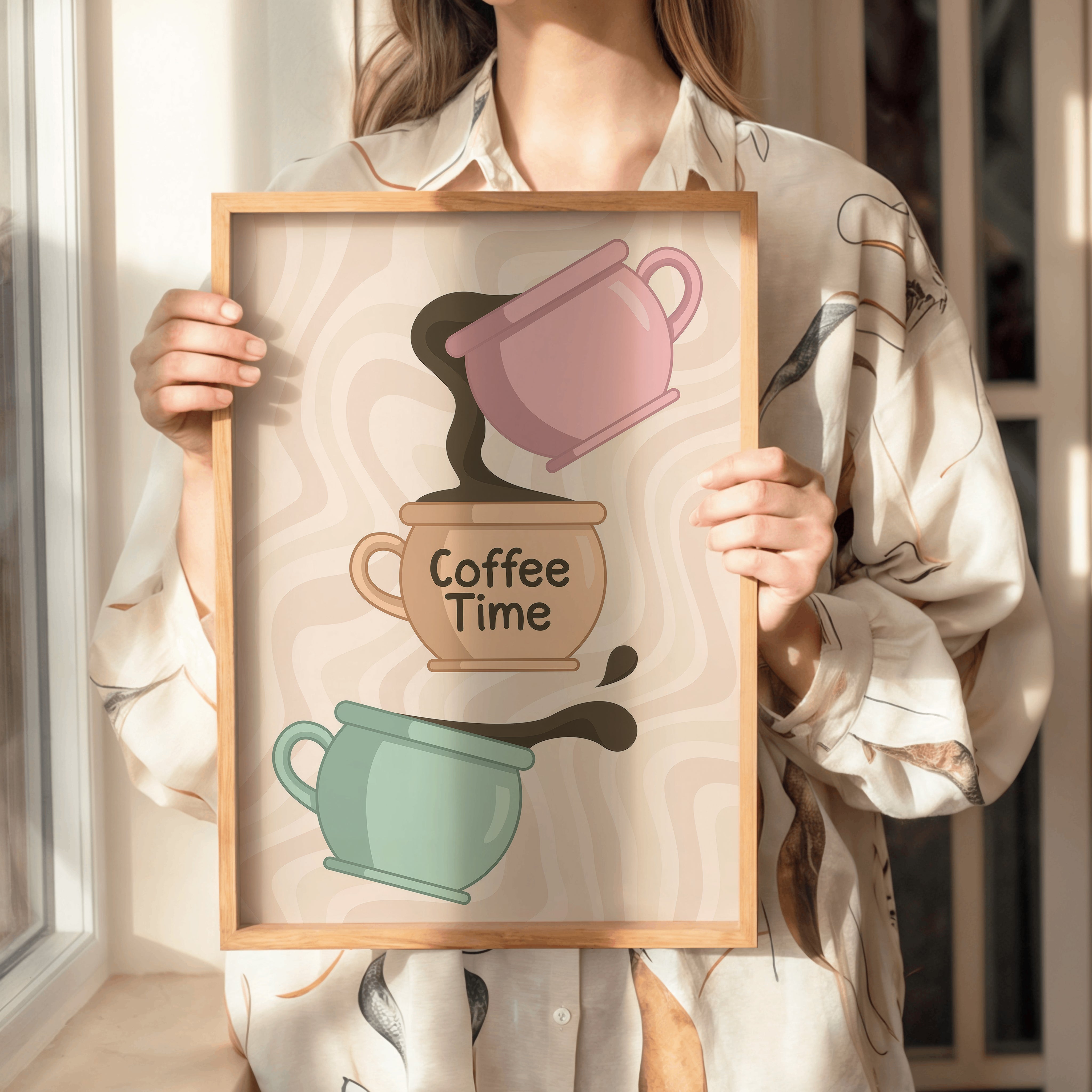 Coffee Time Tasarım Tablo