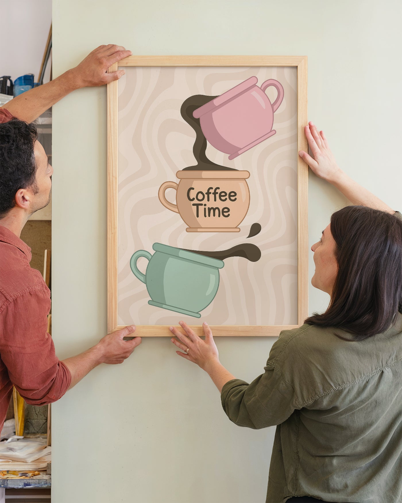 Coffee Time Tasarım Tablo
