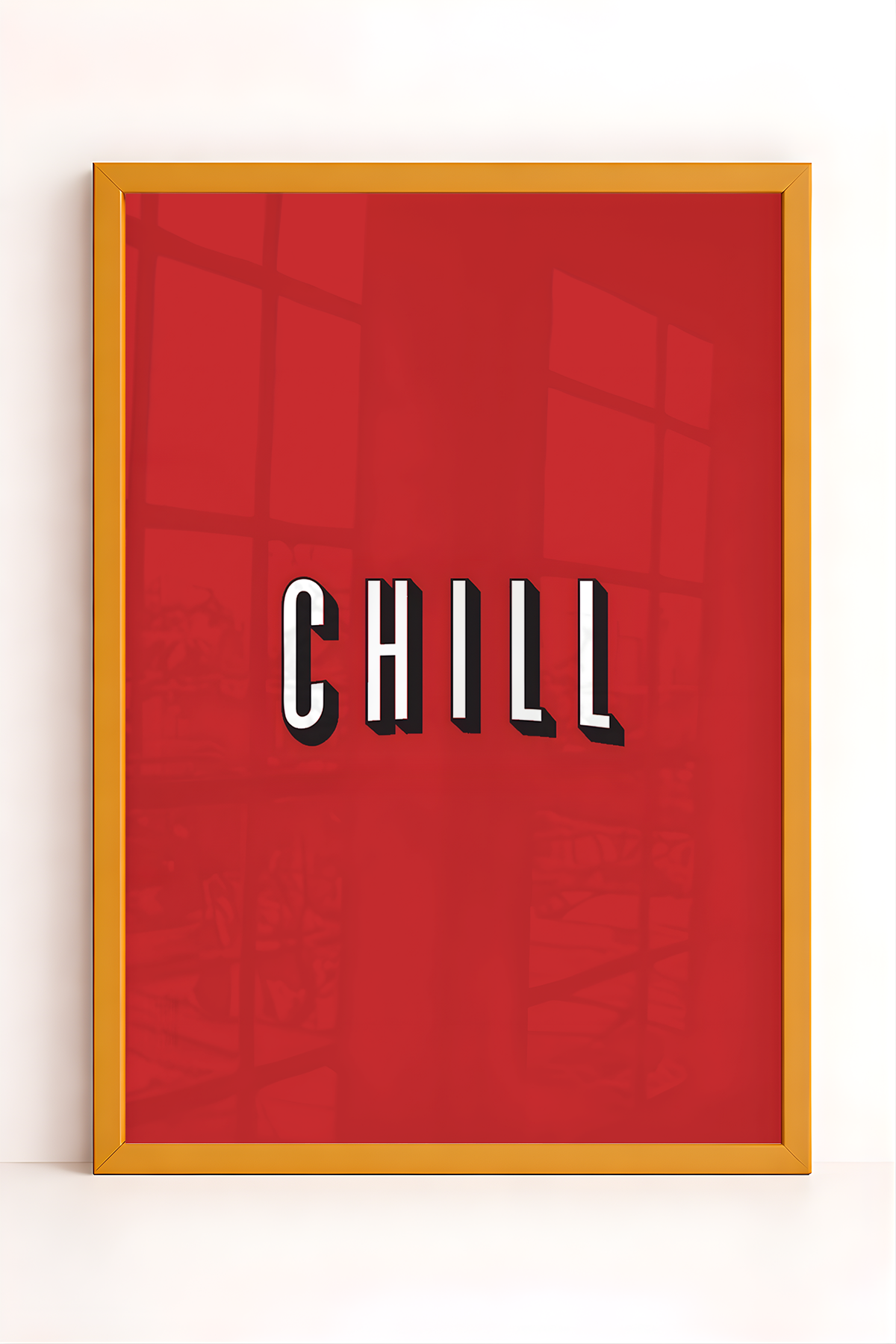 Chill Tasarım Tablo, Genç Odası, Kırmızı Tablo