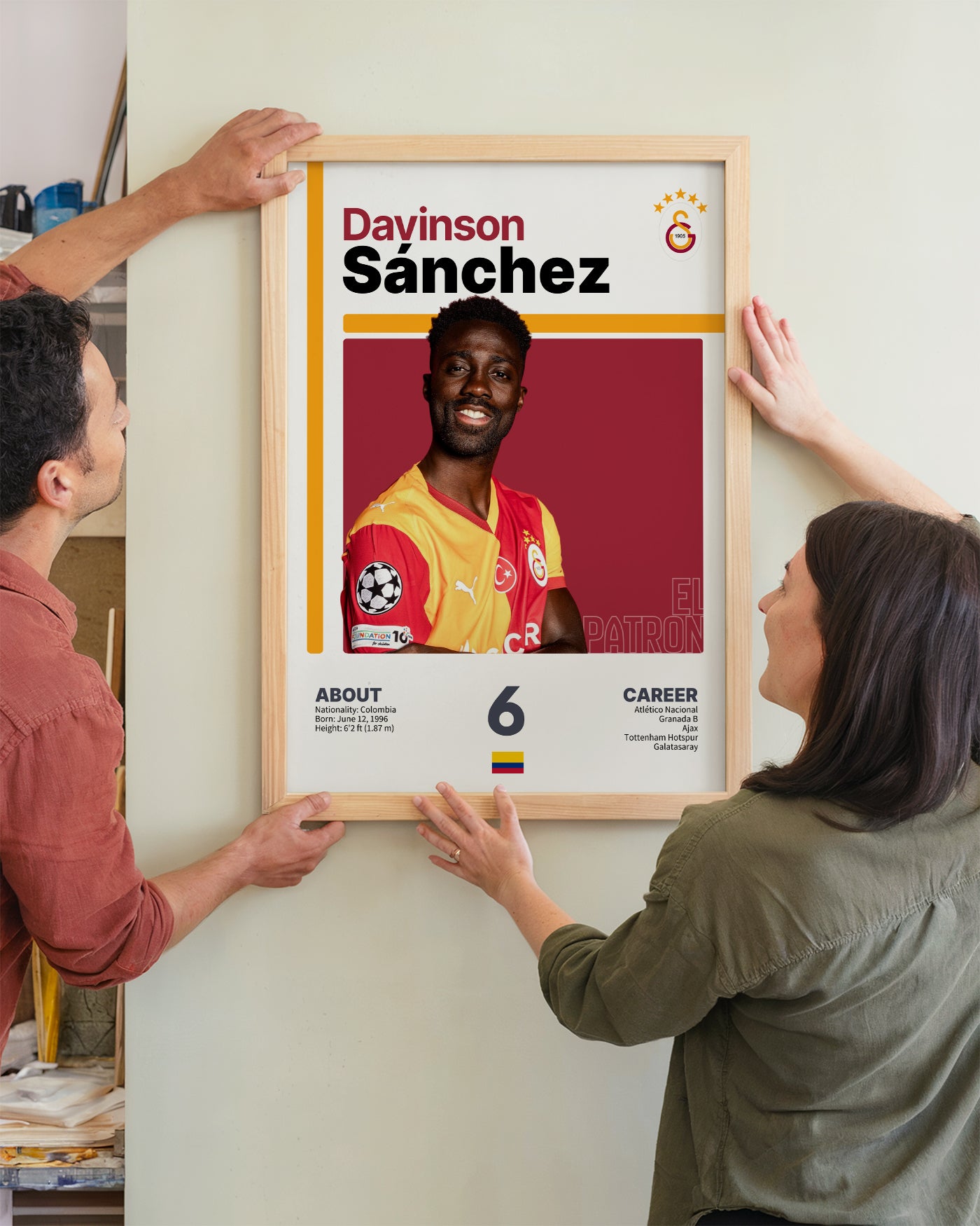 Davinson Sanchez X Tasarım Tablo