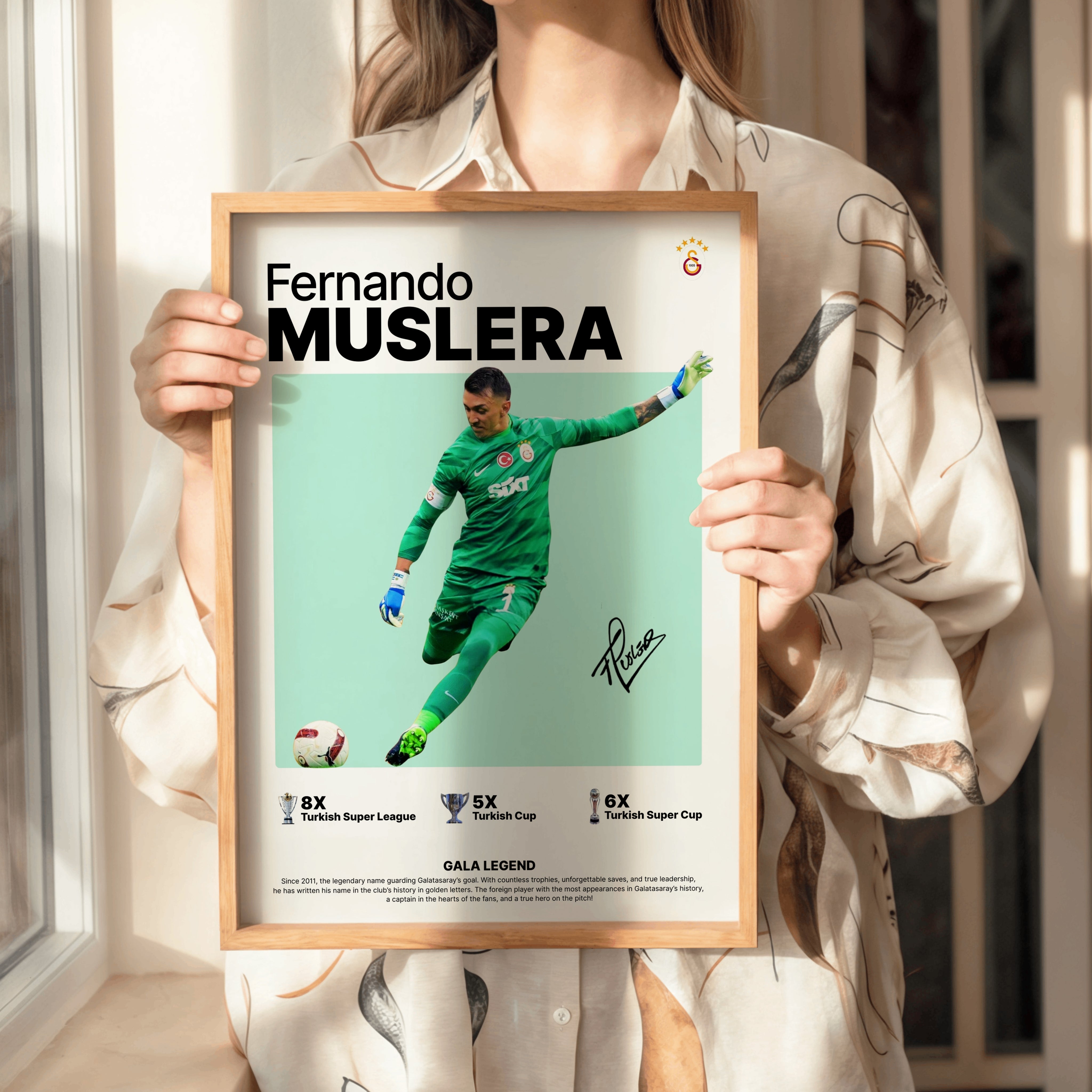 Fernando Muslera Tasarım Tablo