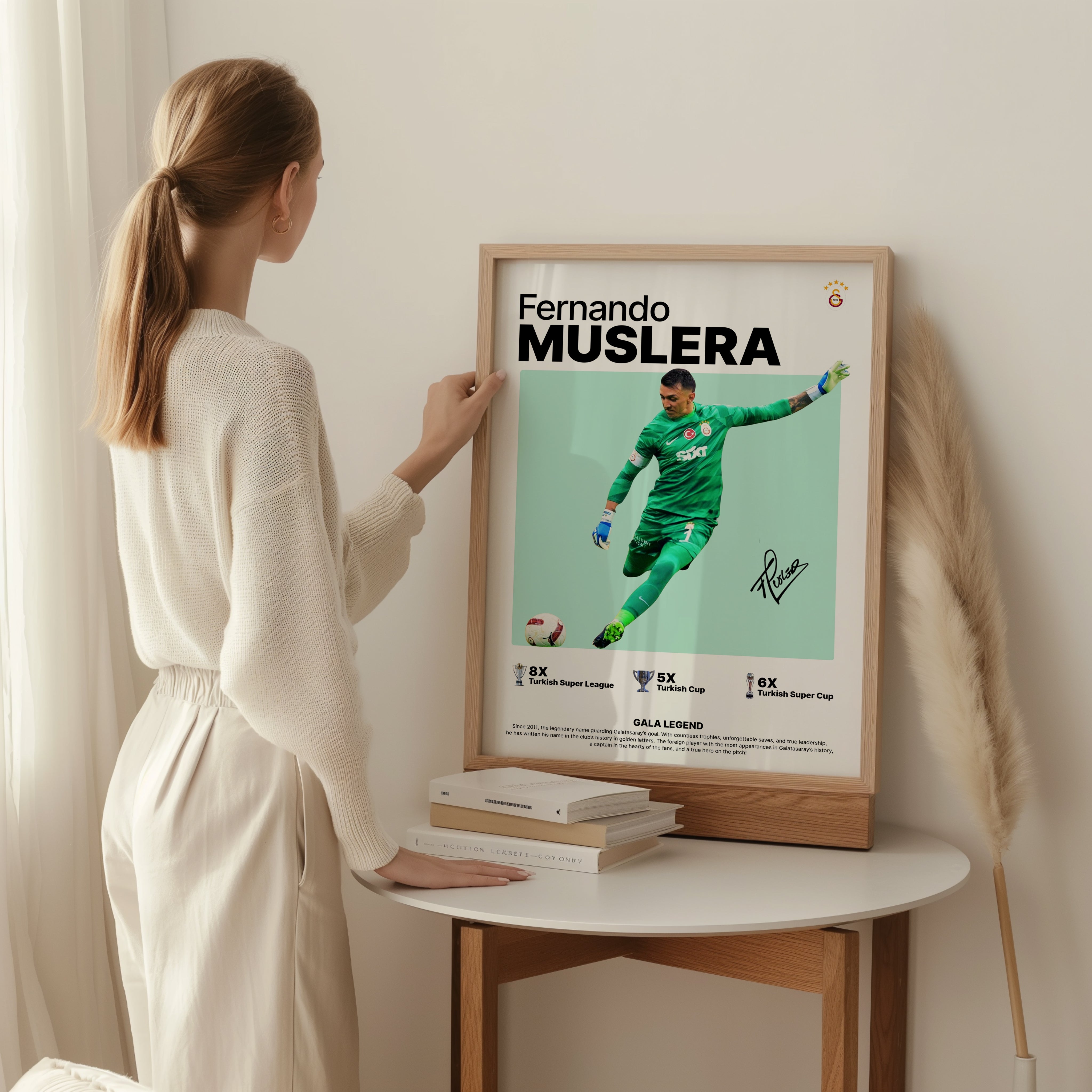 Fernando Muslera Tasarım Tablo